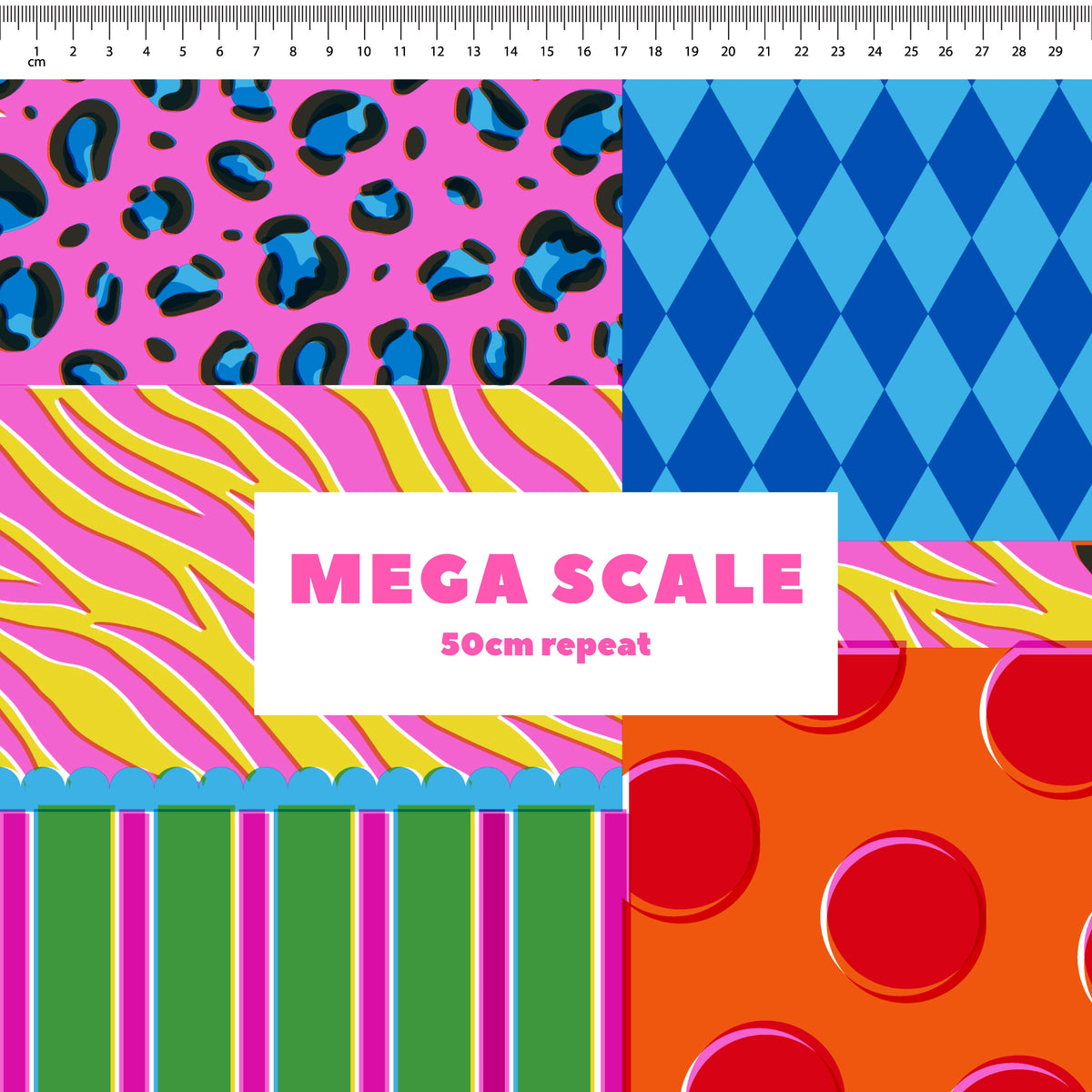 Patchwork Parade Preorder Fabric by Sue-Ching Lascelles