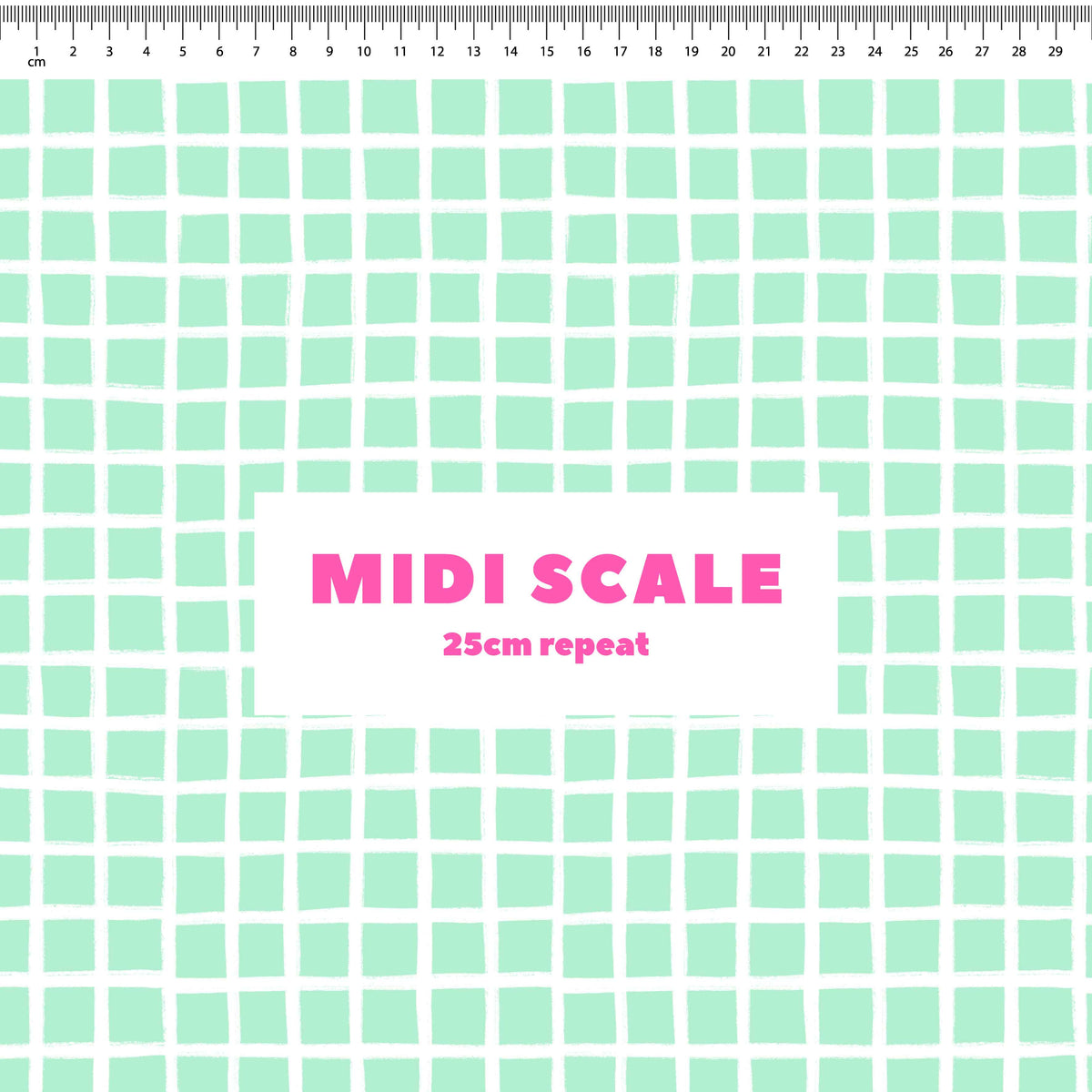 Picnic Grid Preorder Fabric by Milly + Mae
