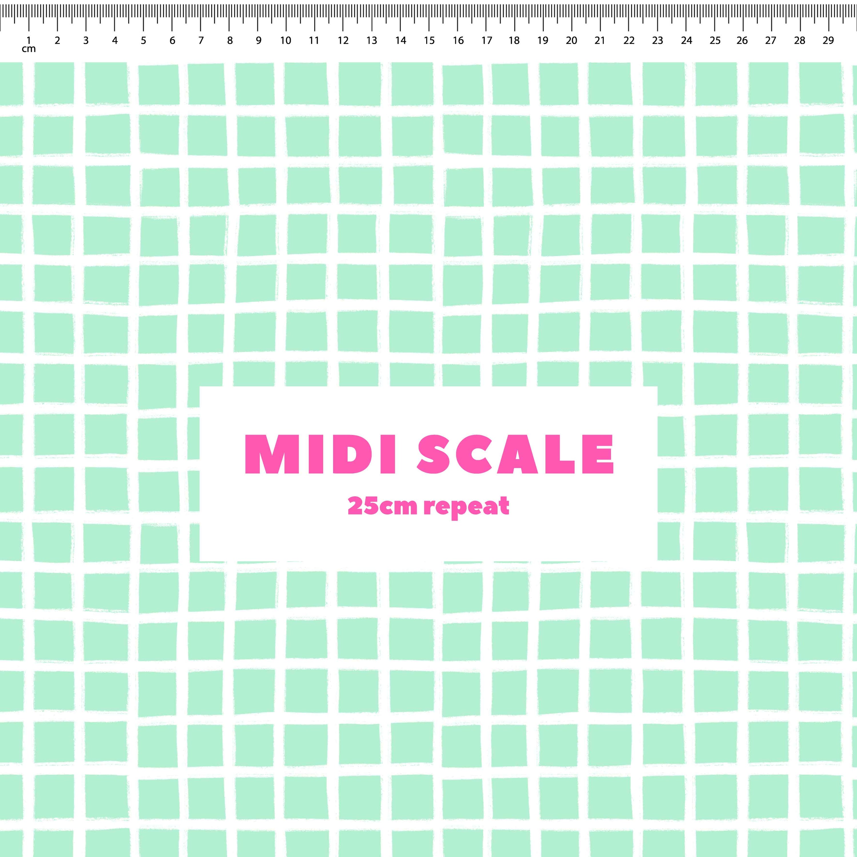 Picnic Grid Preorder Fabric by Milly + Mae