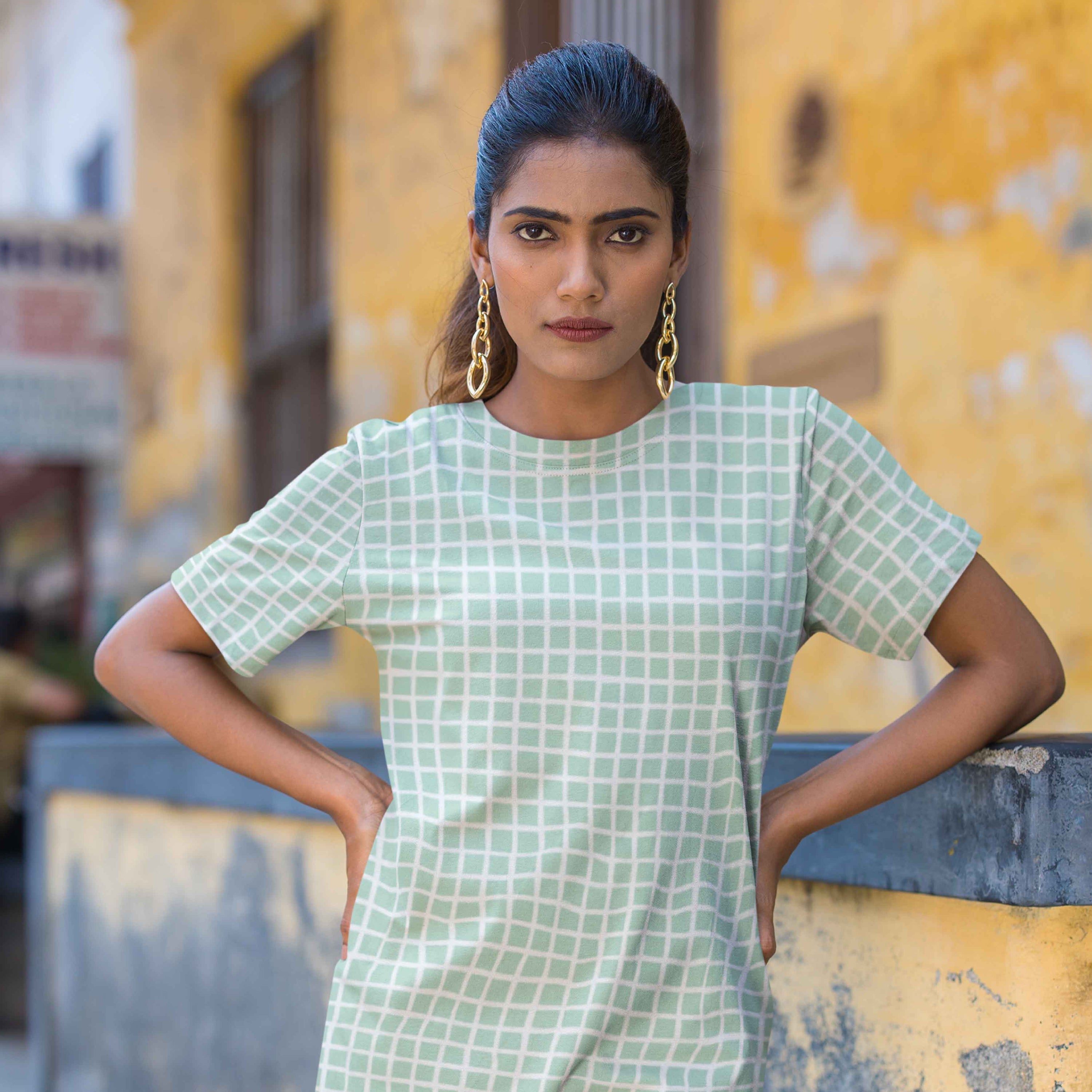 Picnic Grid Preorder Fabric by Milly + Mae