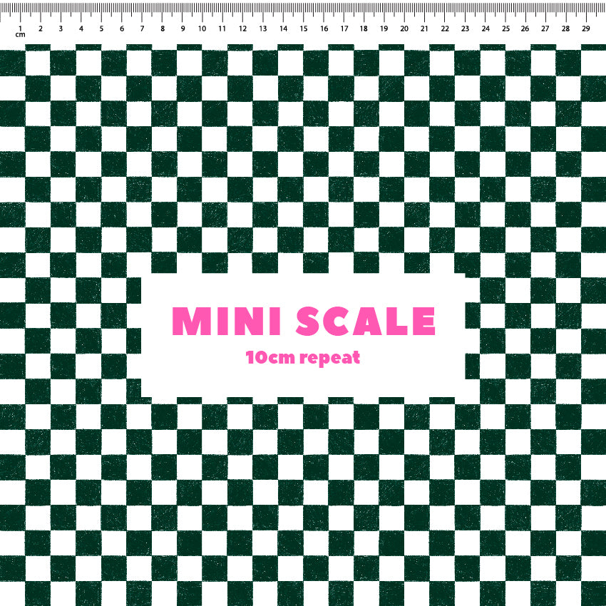 Preorder: Plain Checkers (Dark Green)