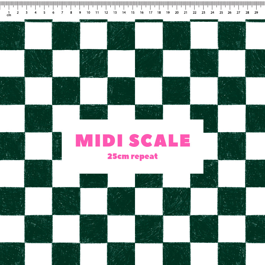 Preorder: Plain Checkers (Dark Green)