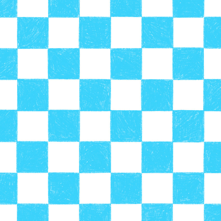 Preorder: Plain Checkers (Light Blue)