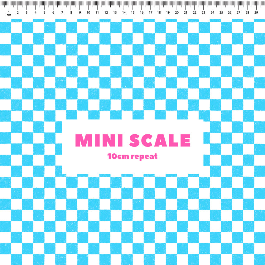 Preorder: Plain Checkers (Light Blue)