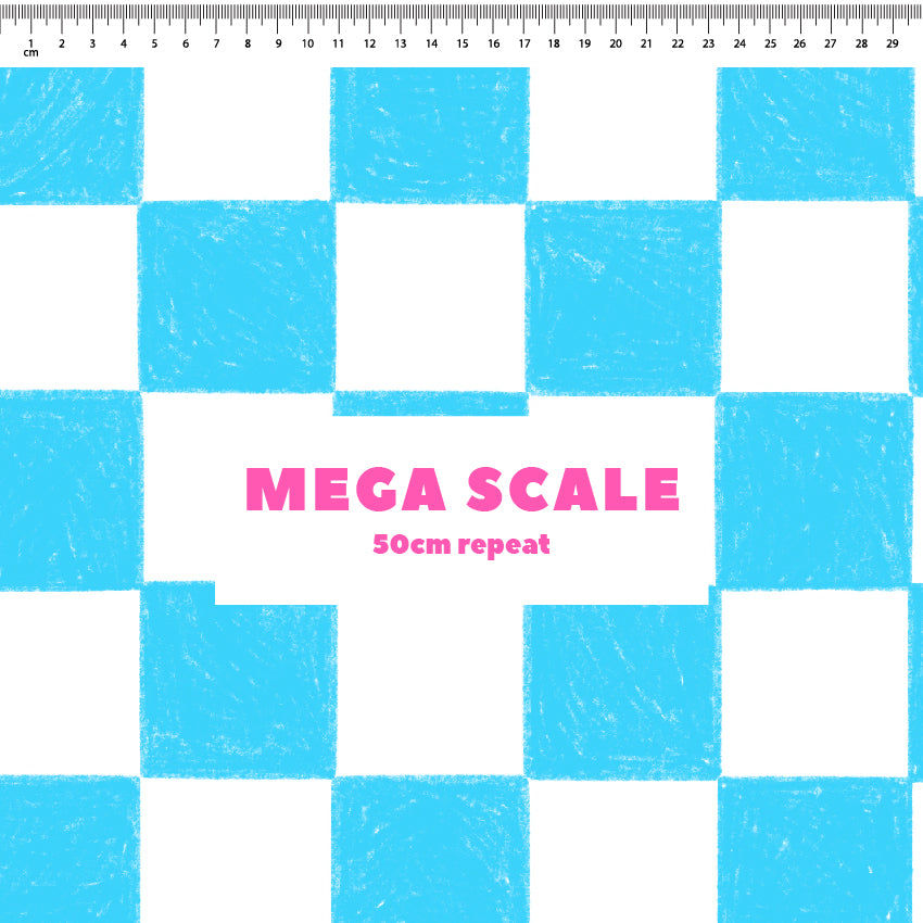 Preorder: Plain Checkers (Light Blue)