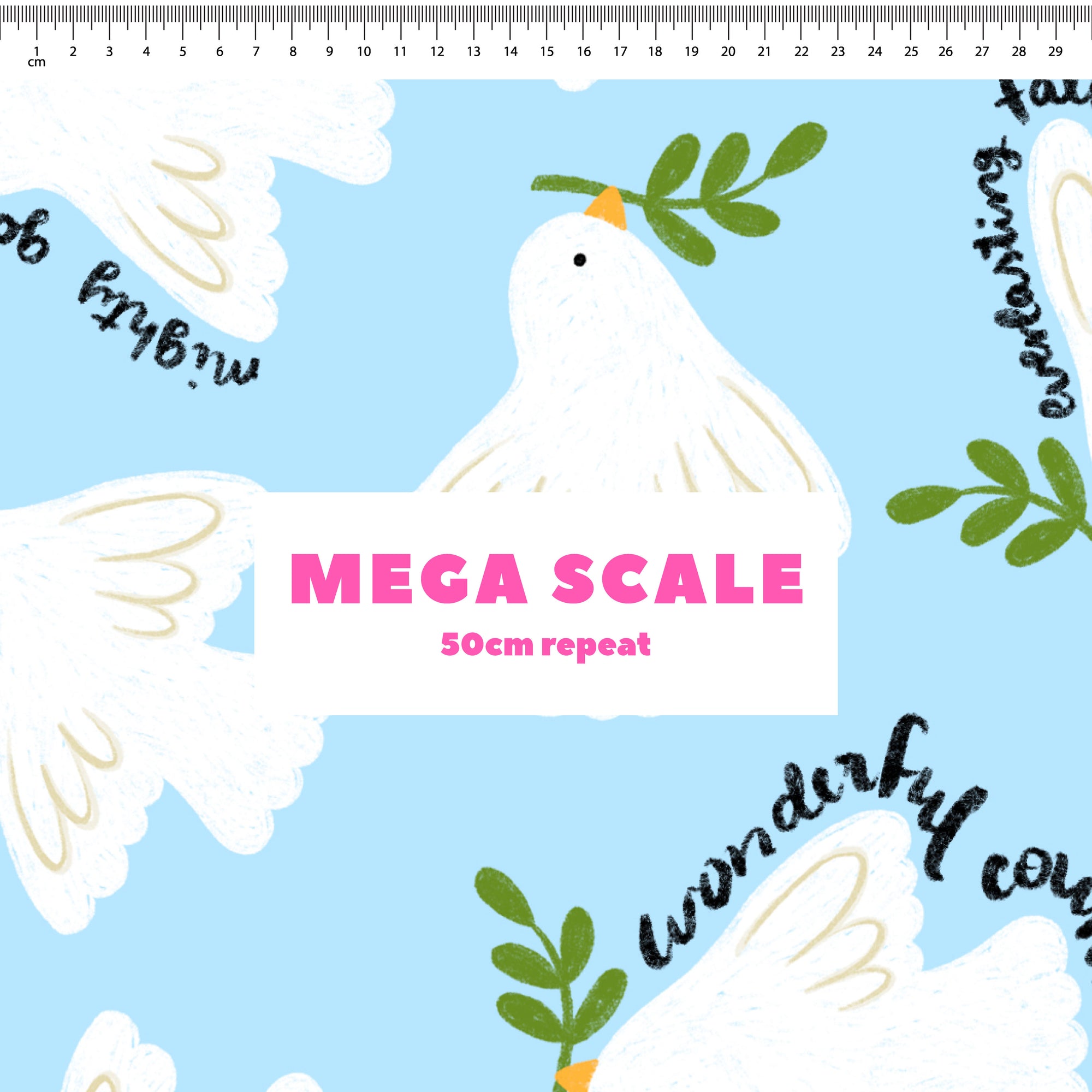 Prince Of Peace (Blue) Preorder Fabric