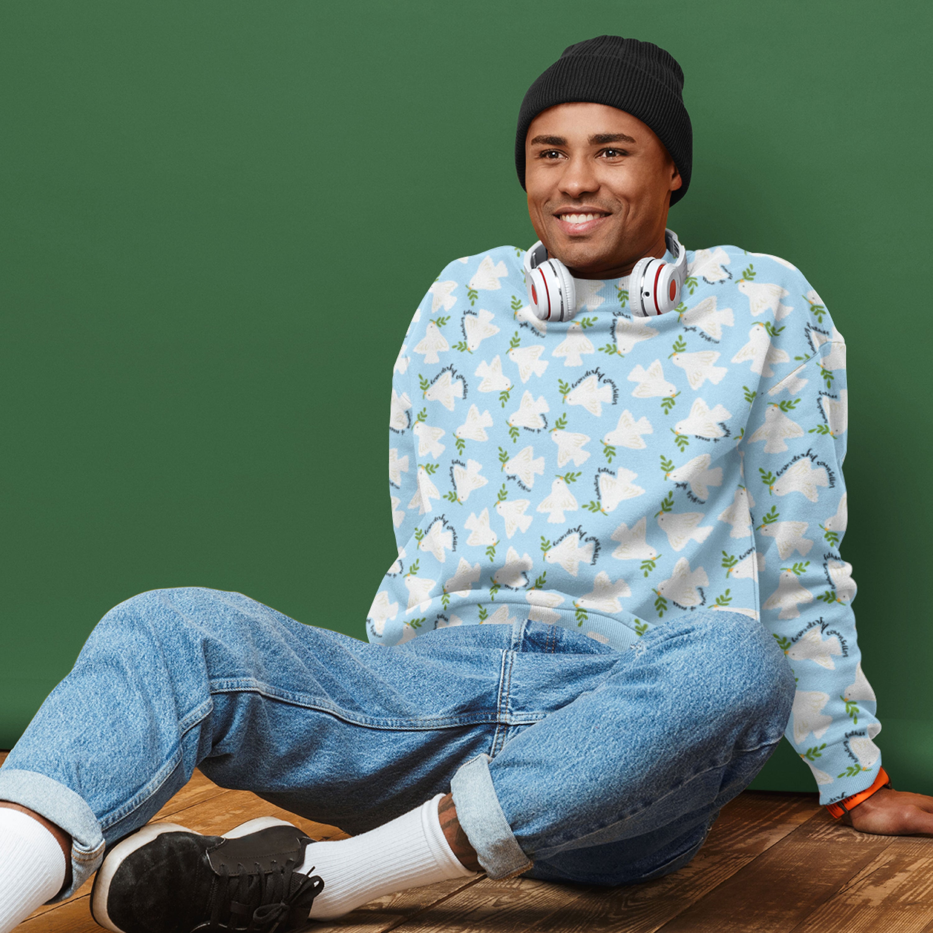 Prince Of Peace (Blue) Preorder Fabric