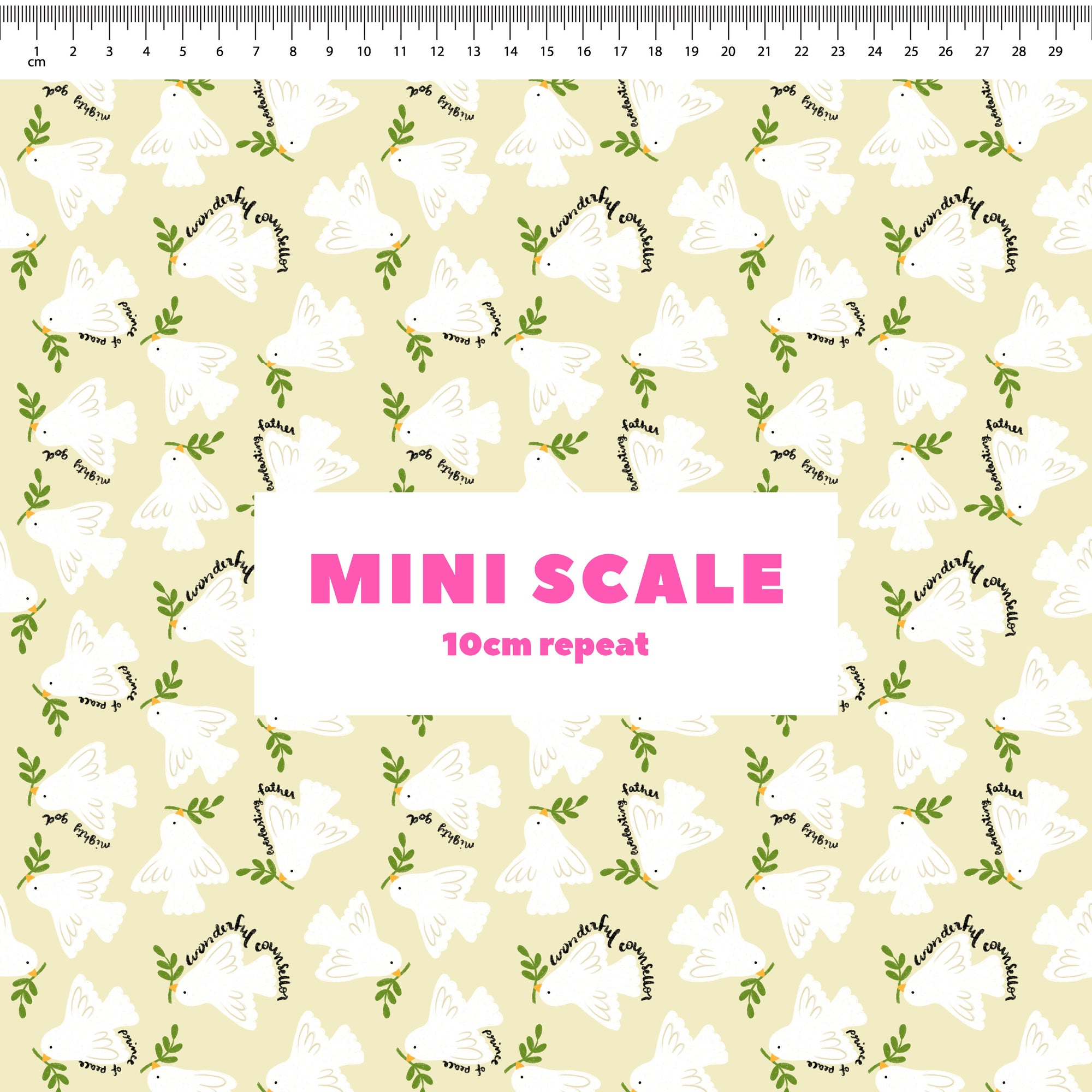 Prince Of Peace (Ivory) Preorder Fabric
