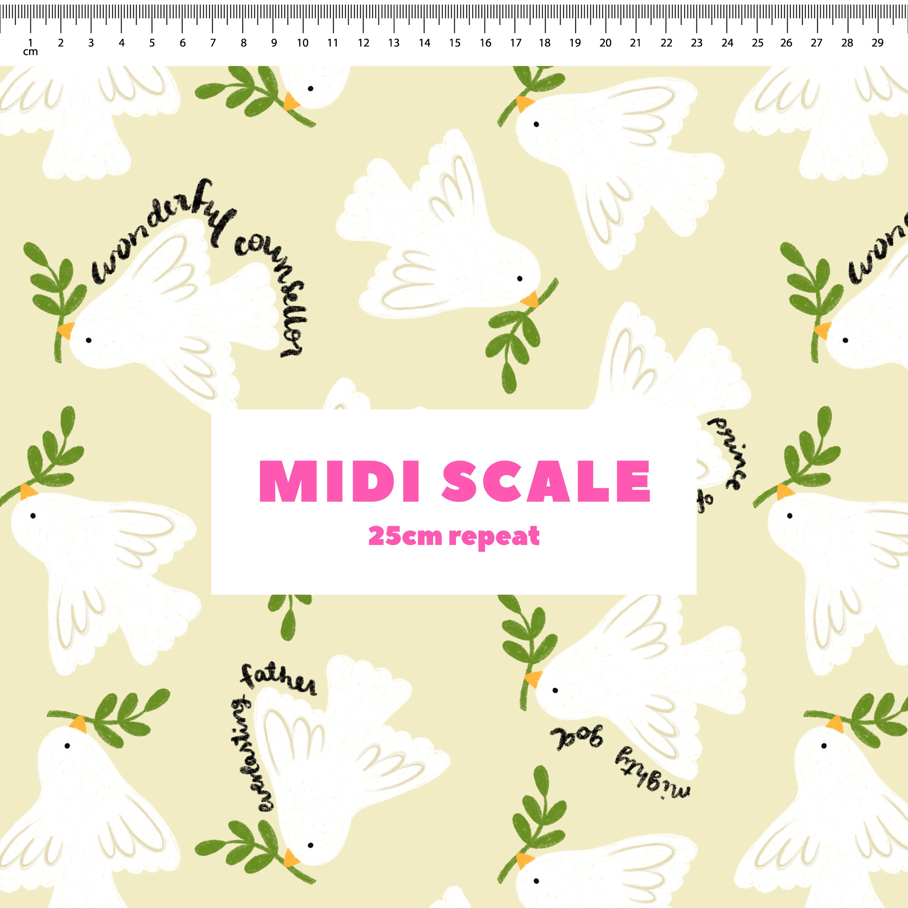 Prince Of Peace (Ivory) Preorder Fabric