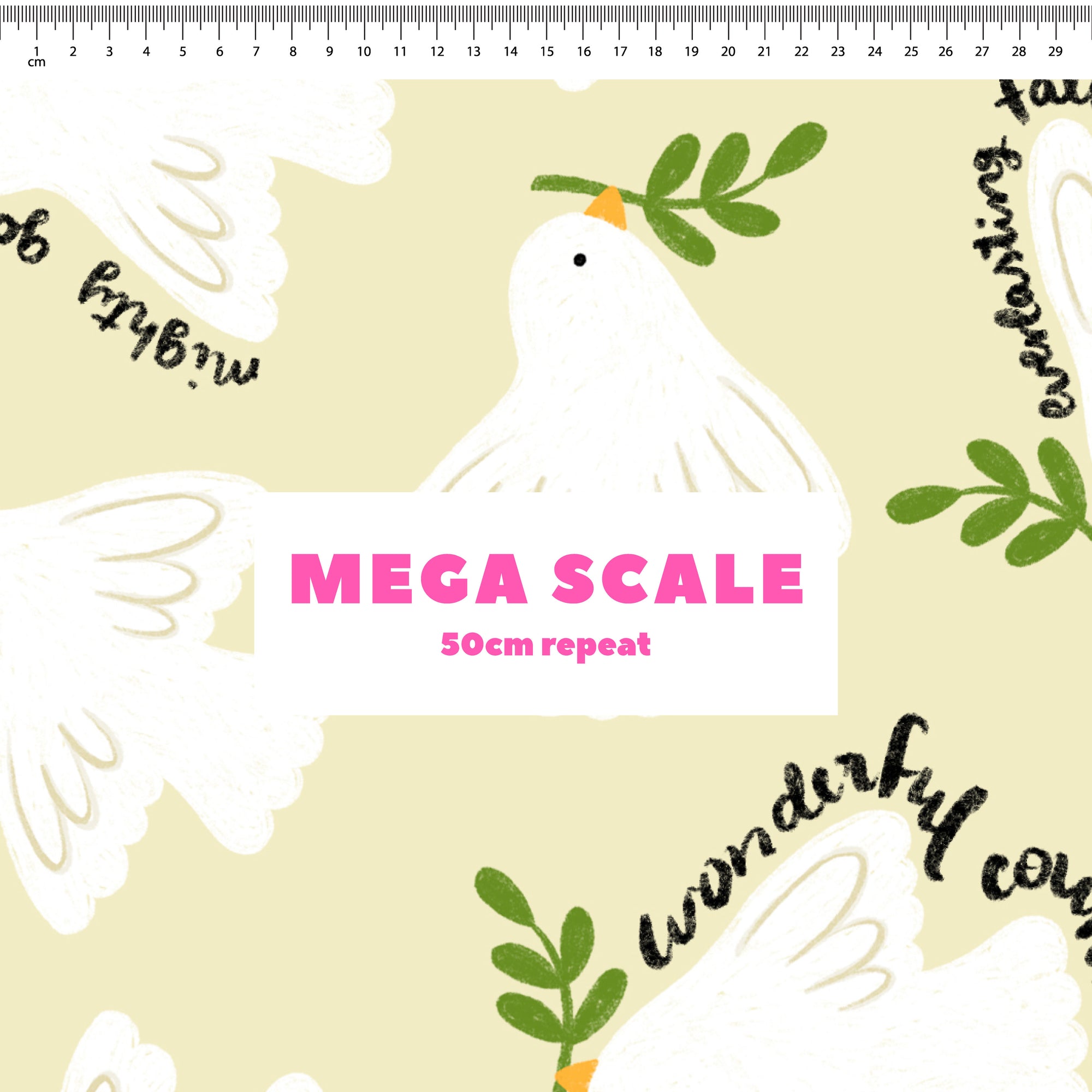 Prince Of Peace (Ivory) Preorder Fabric