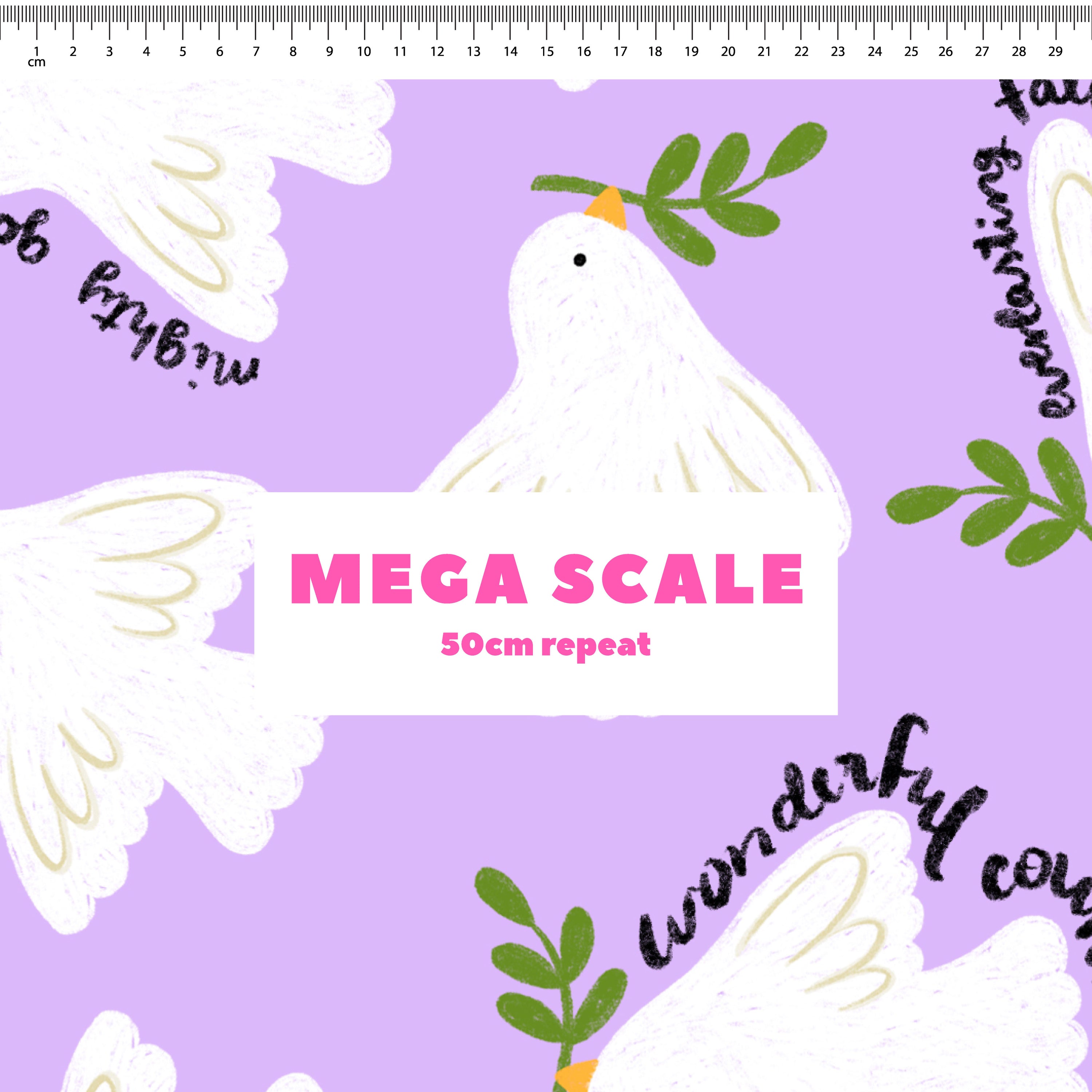 Prince Of Peace (Lilac) Preorder Fabric