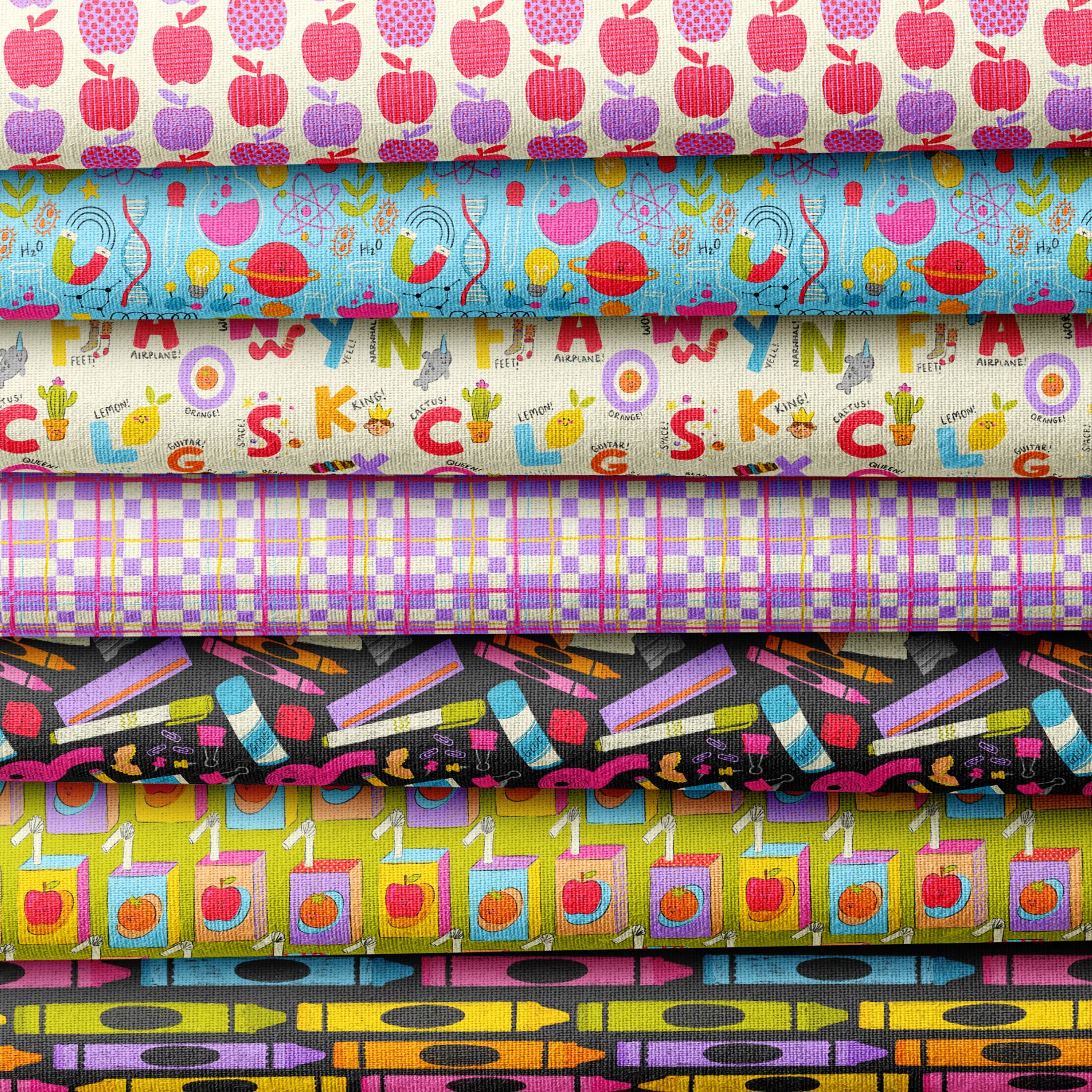 Preorder: Back To School Fat Quarter Pack