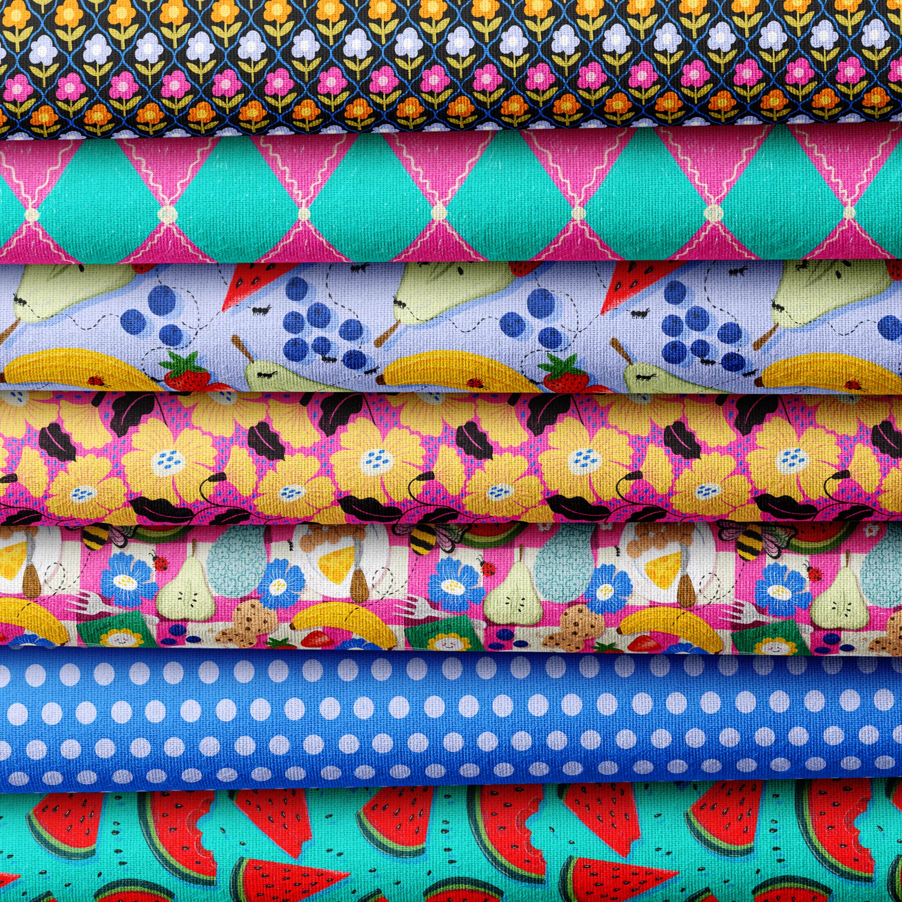 Preorder: Sunday Picnic Fat Quarter Pack