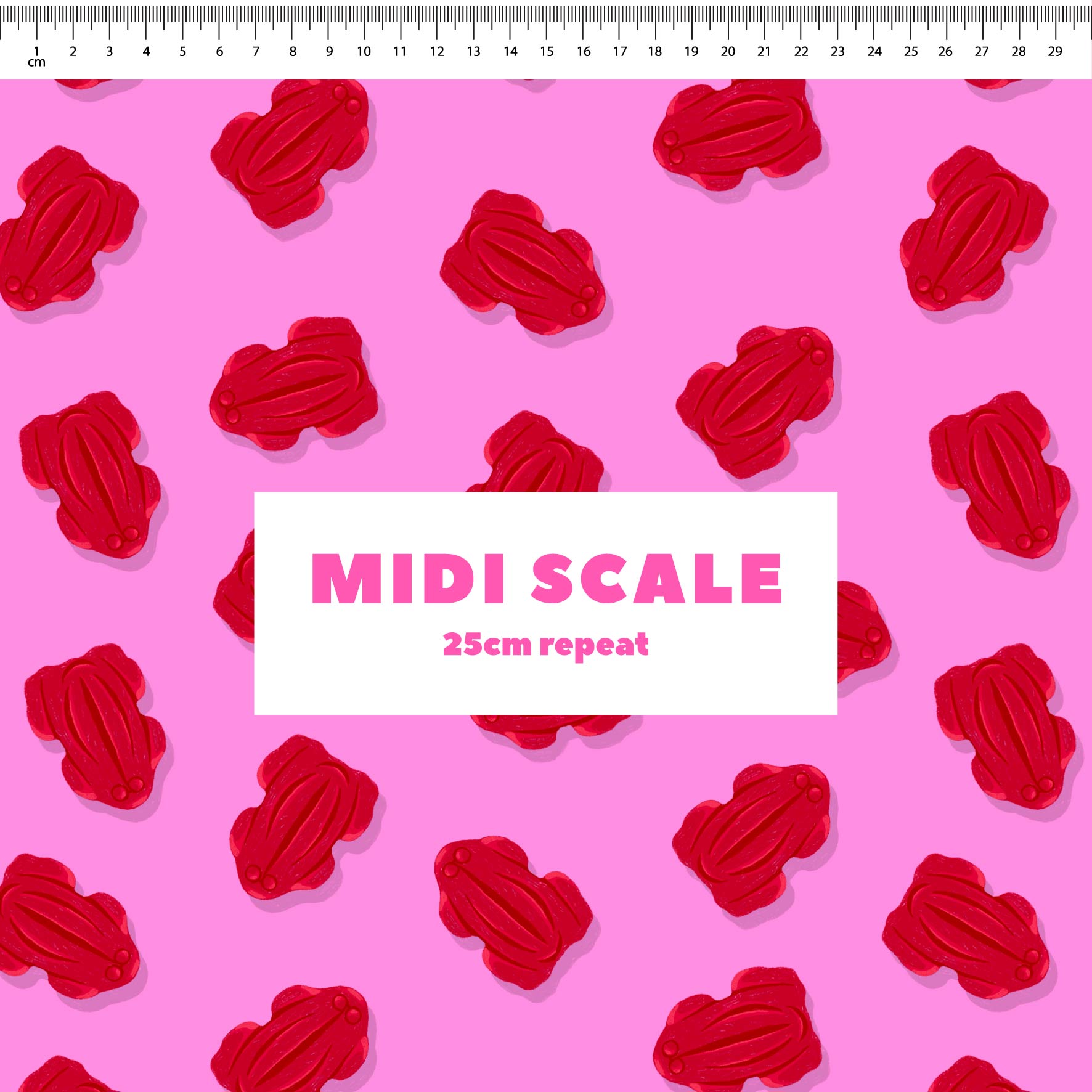 Preorder: Red Frogs (Pink)