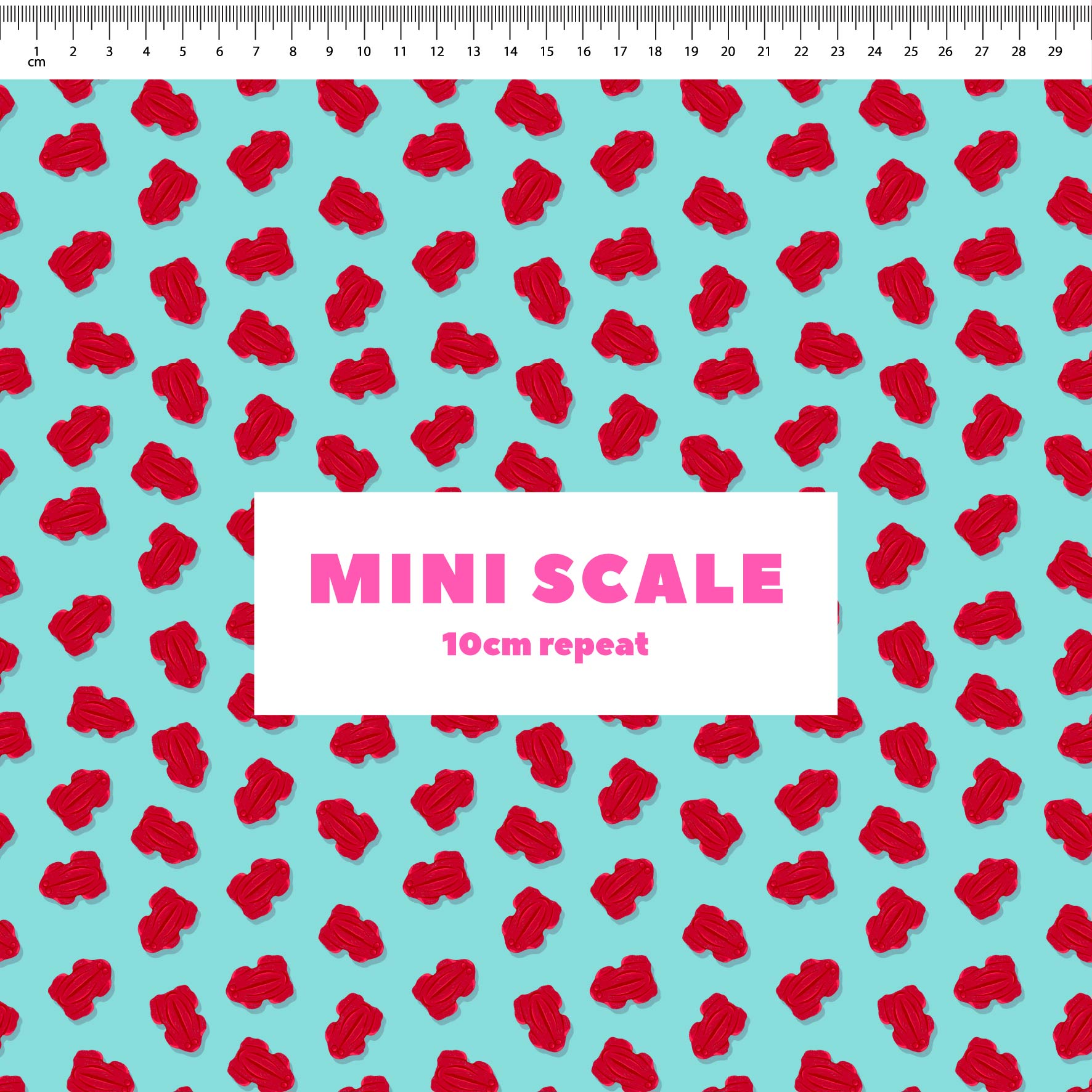 Preorder: Red Frogs (Teal)