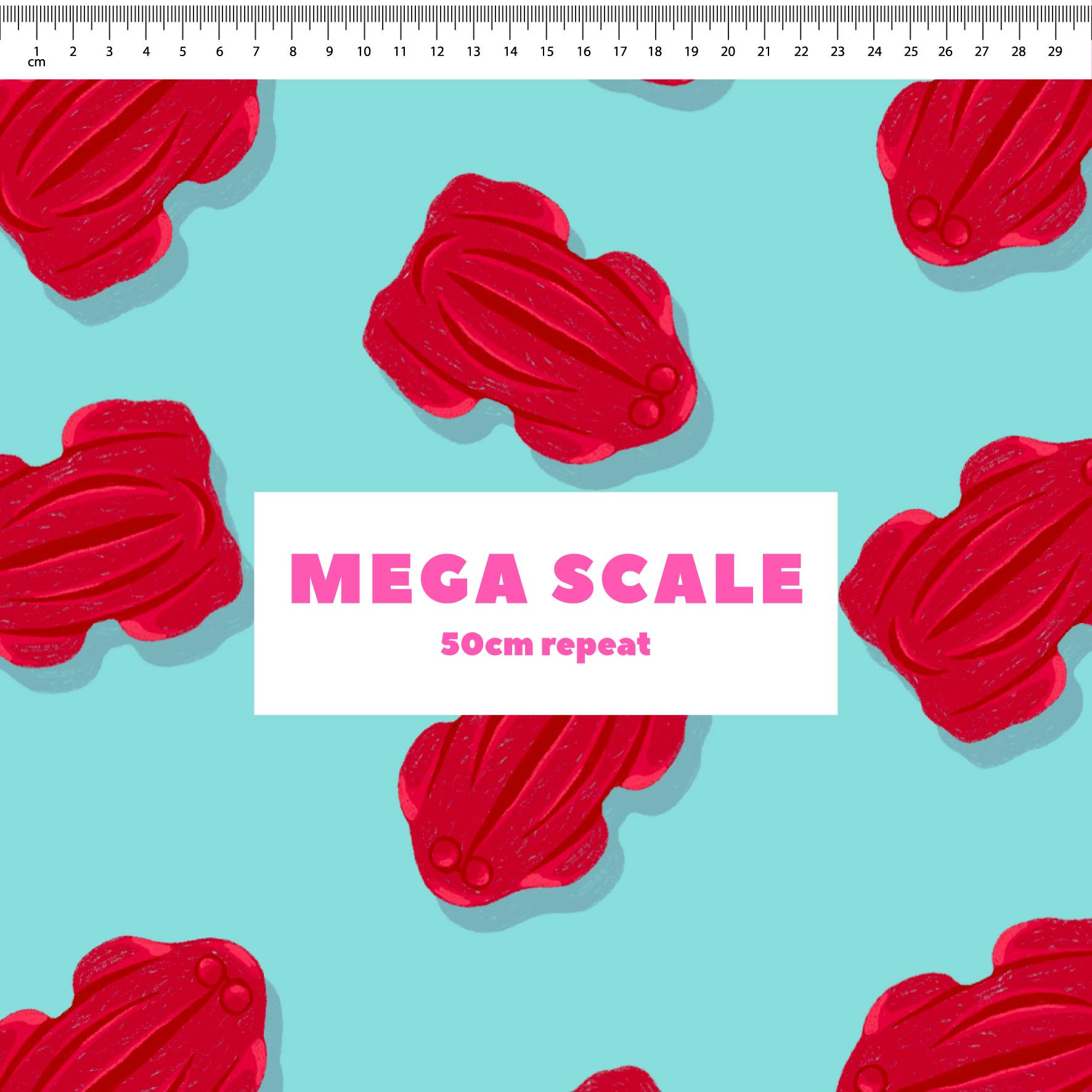 Preorder: Red Frogs (Teal)