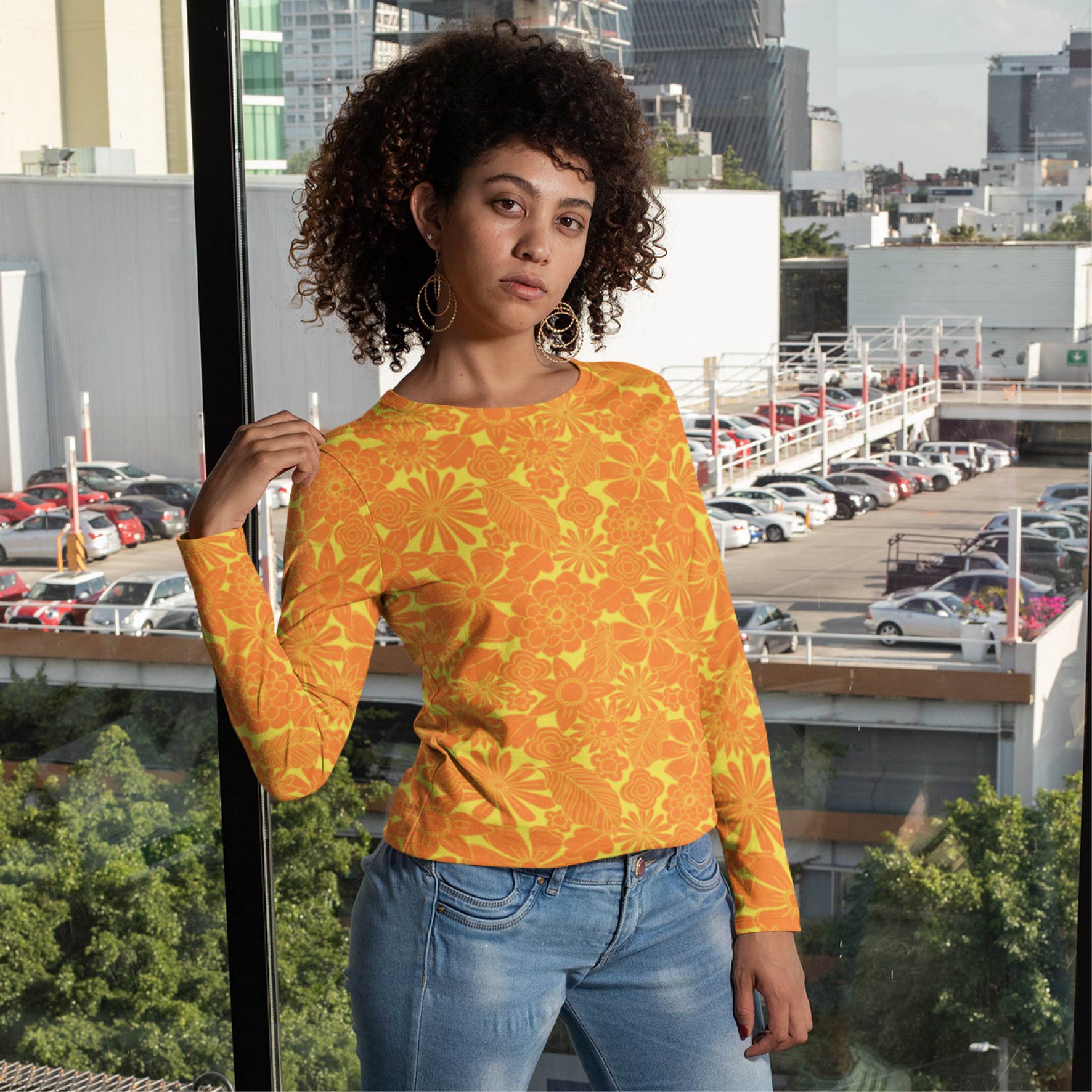 Preorder: Retro Florals (Orange)