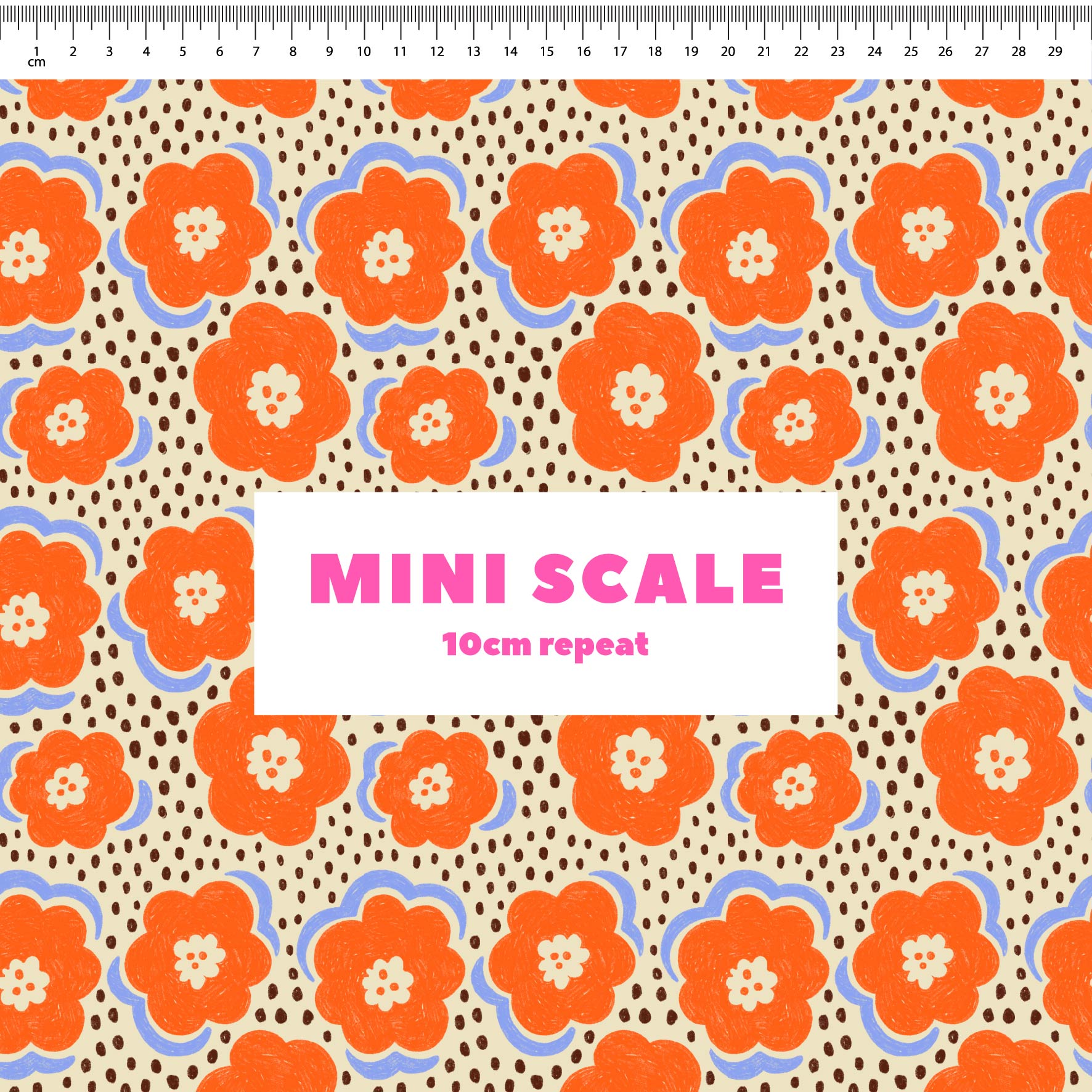 Preorder: Robyn Florals (Orange)