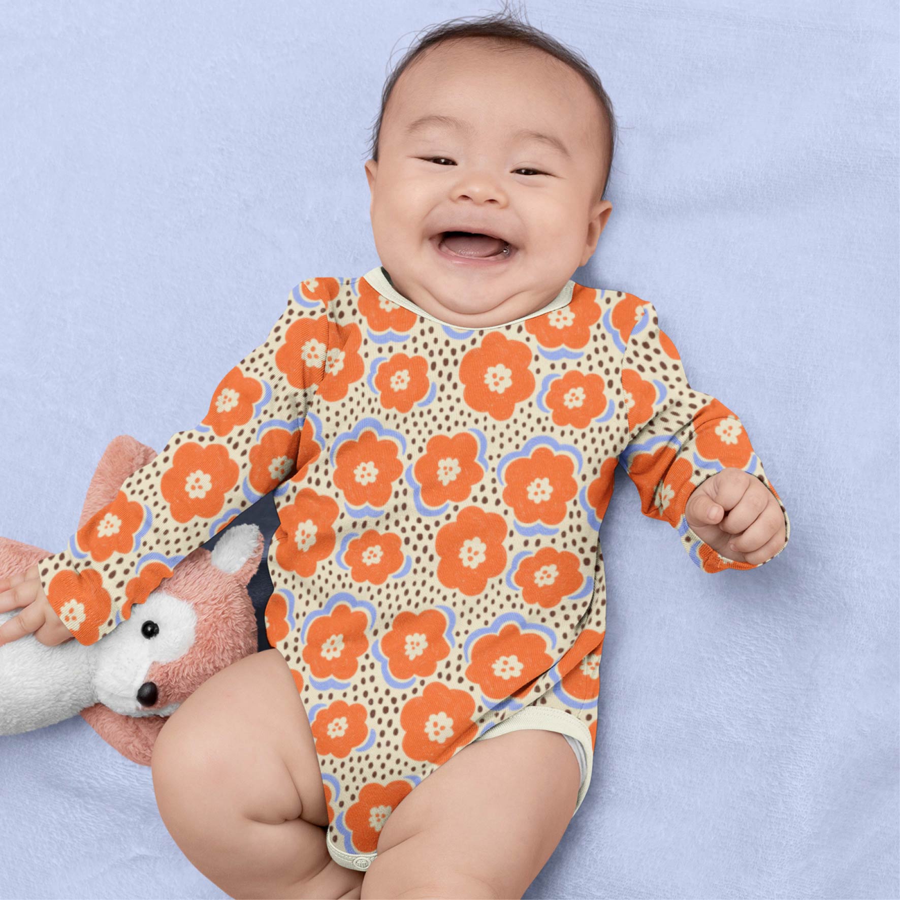 Preorder: Robyn Florals (Orange)