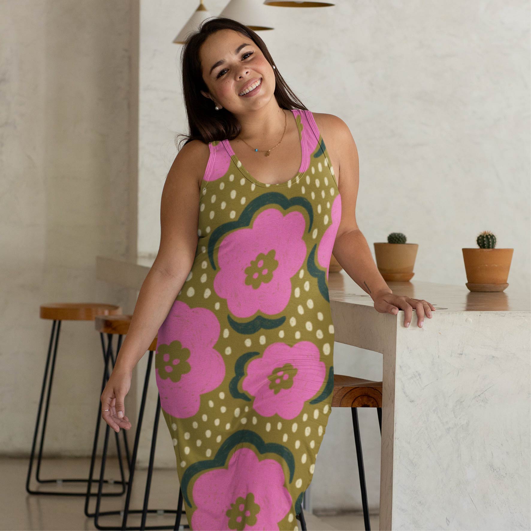 Preorder: Robyn Florals (Pink)