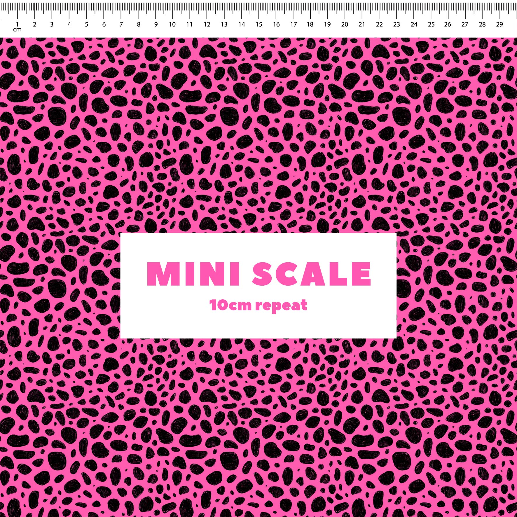 Preorder: Rock Pool (Black on Pink)