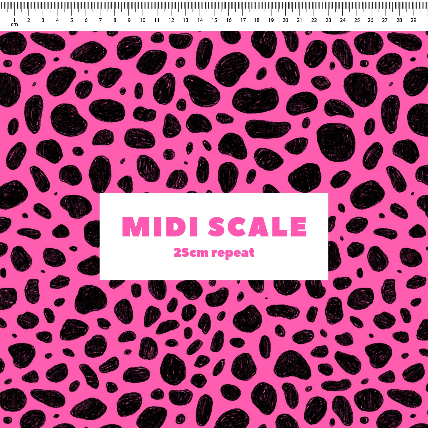 Preorder: Rock Pool (Black on Pink)