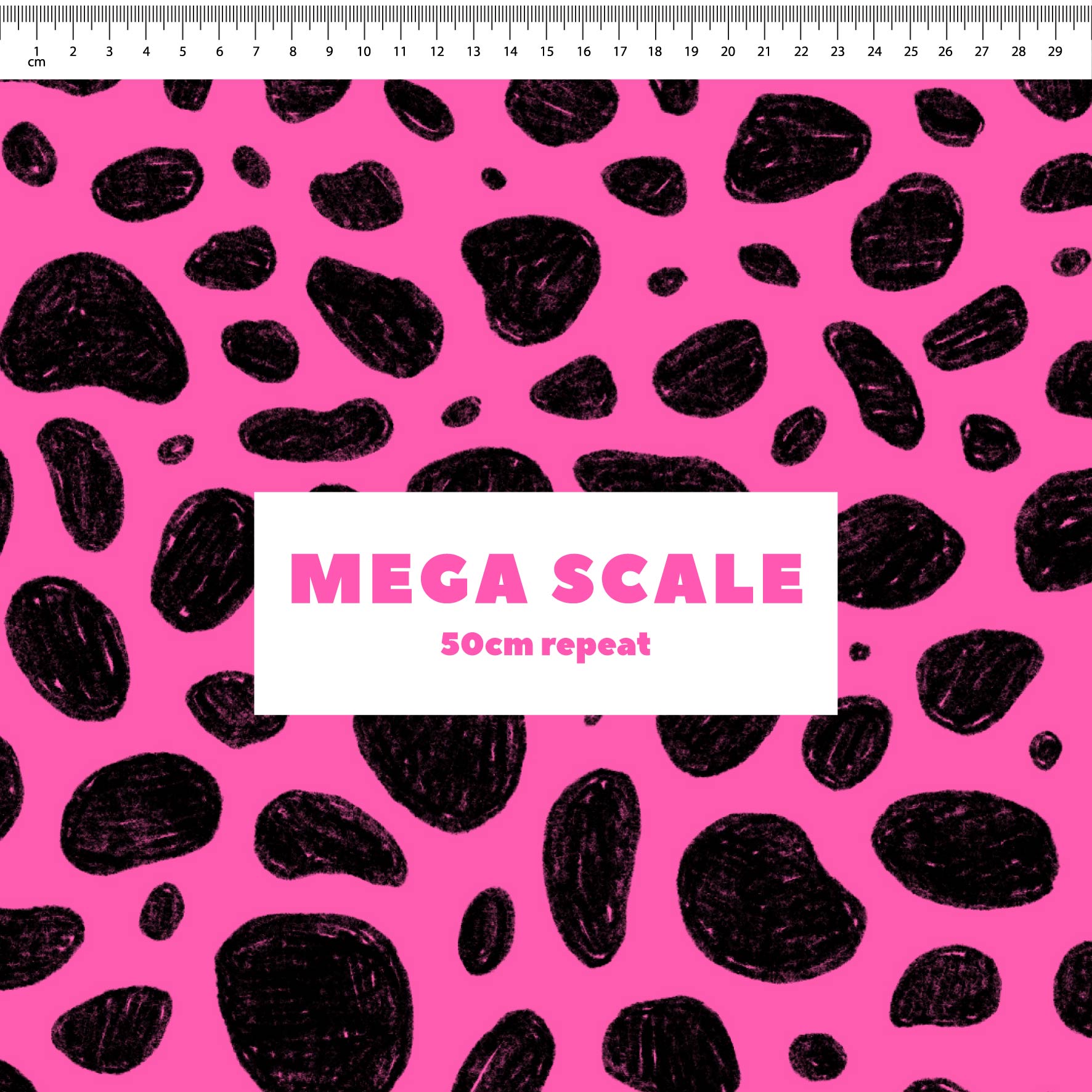 Preorder: Rock Pool (Black on Pink)