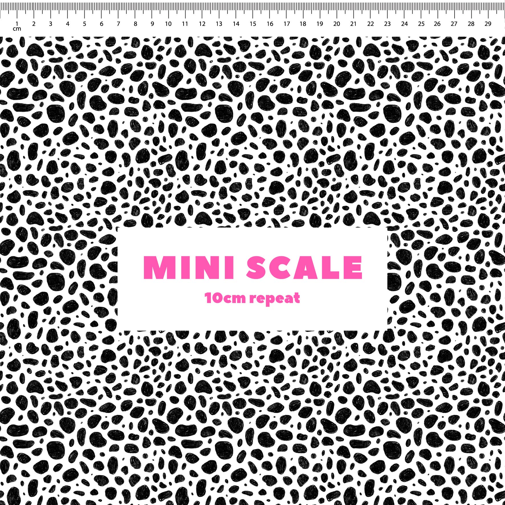 Preorder: Rock Pool (Black on White)