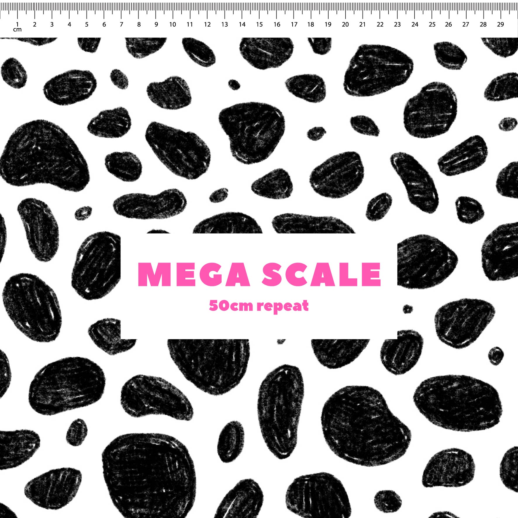 Preorder: Rock Pool (Black on White)