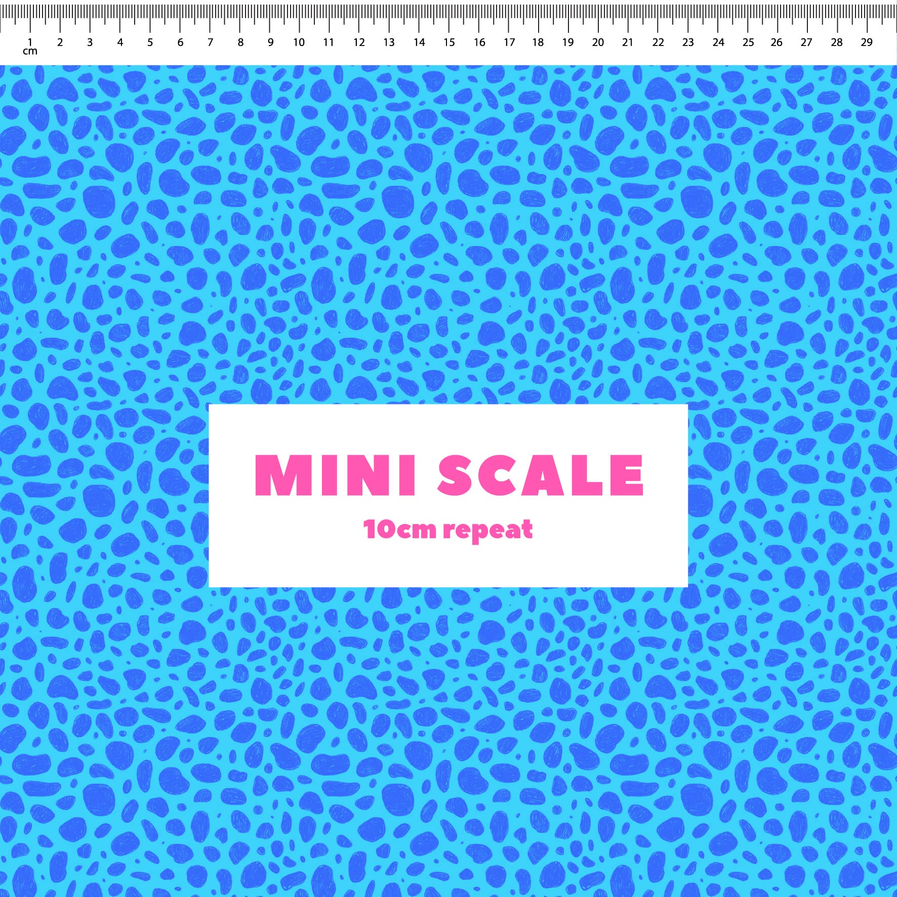 Preorder: Rock Pool (Blue on Light Blue)