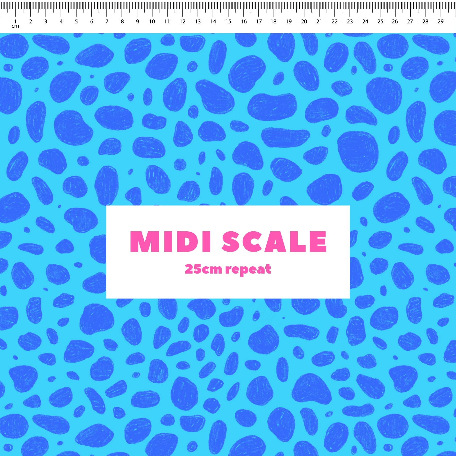 Preorder: Rock Pool (Blue on Light Blue)