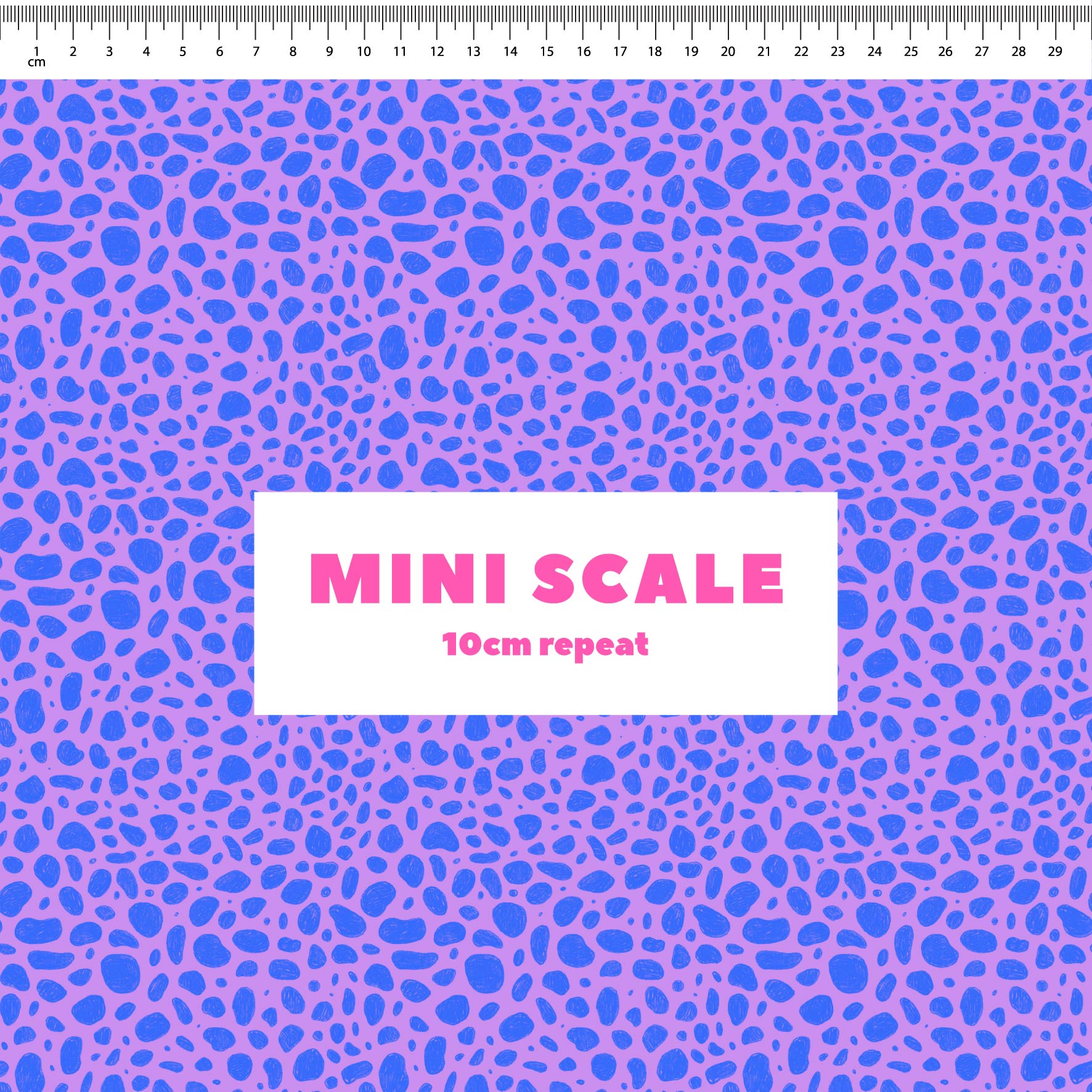 Preorder: Rock Pool (Blue on Purple)