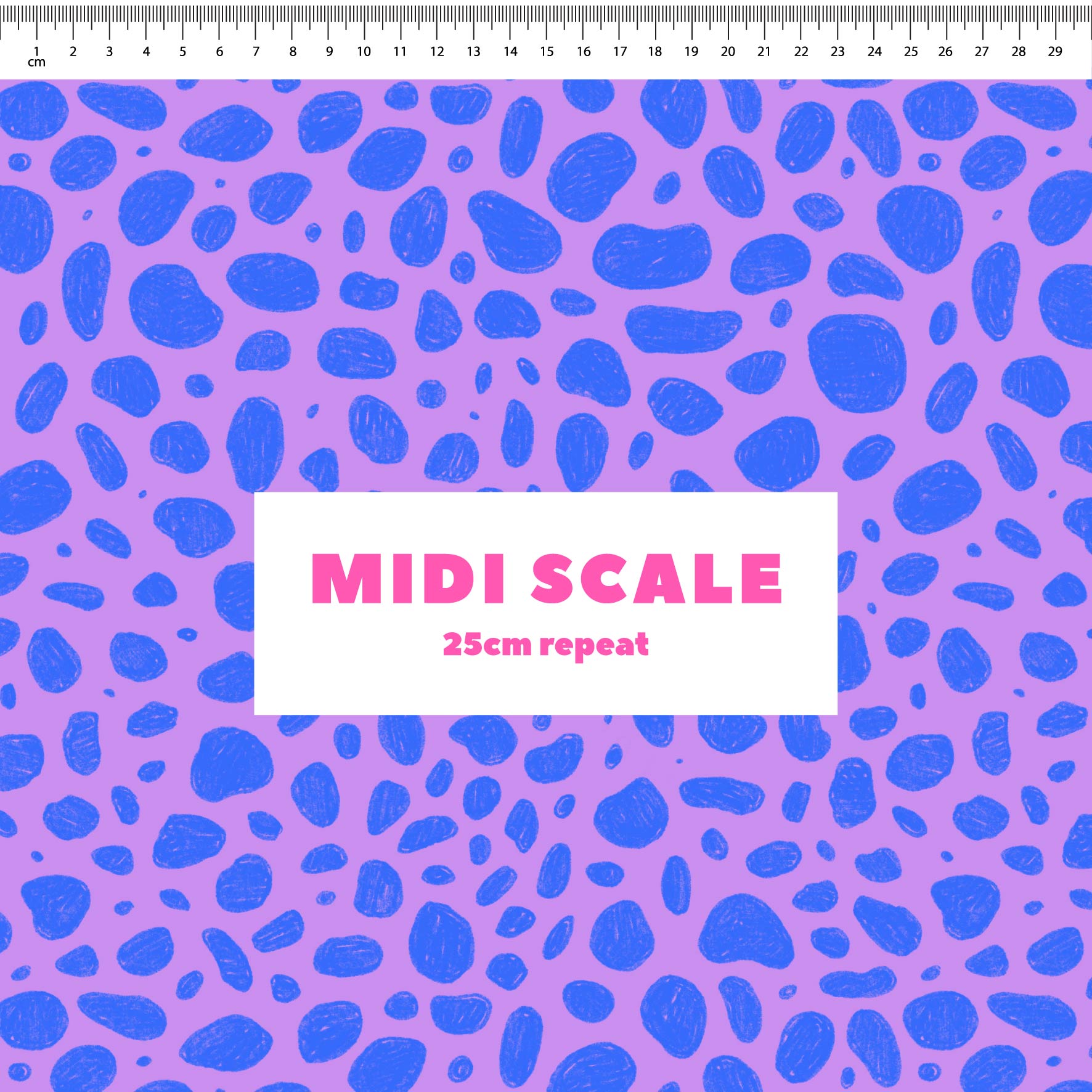 Preorder: Rock Pool (Blue on Purple)