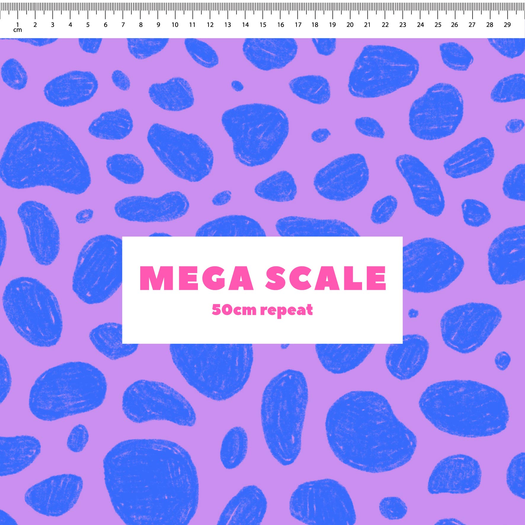 Preorder: Rock Pool (Blue on Purple)