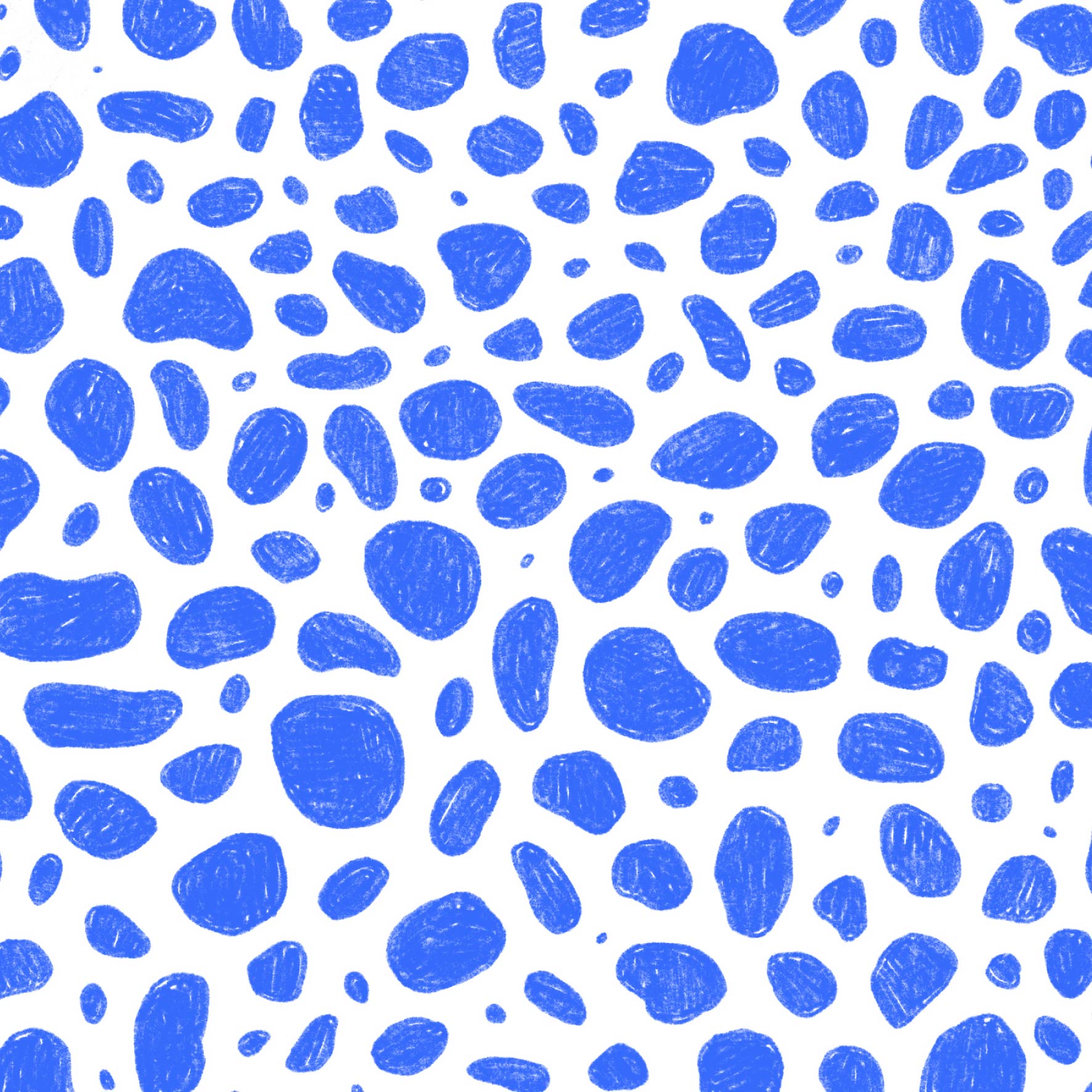 Preorder: Rock Pool (Blue on White)