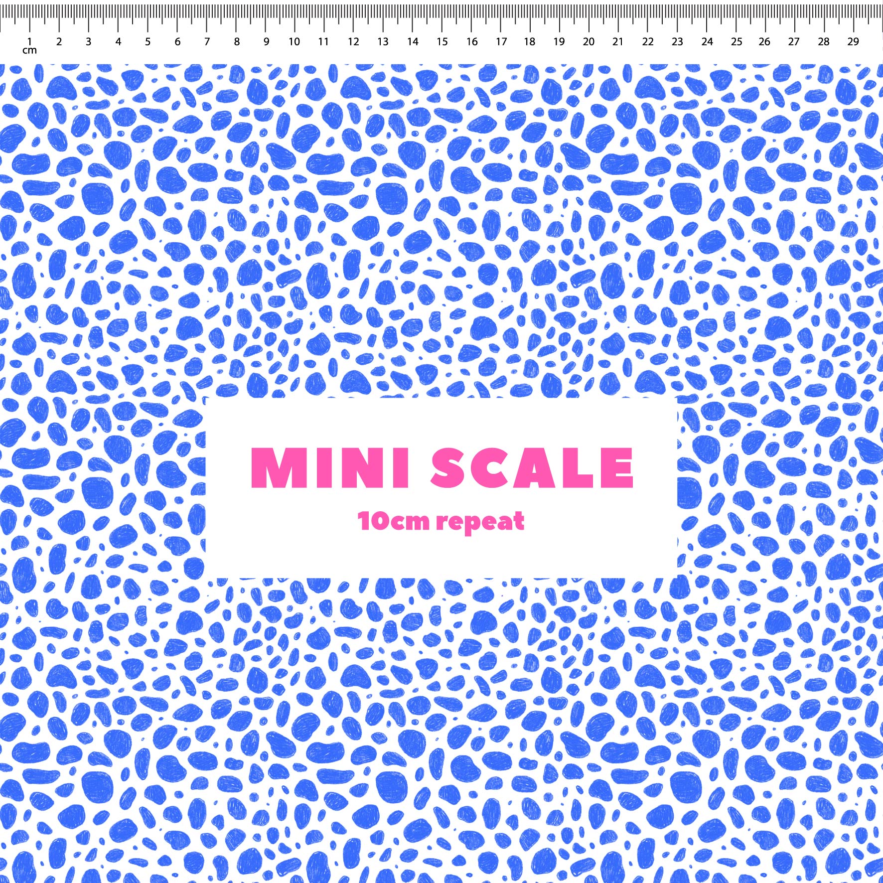 Preorder: Rock Pool (Blue on White)