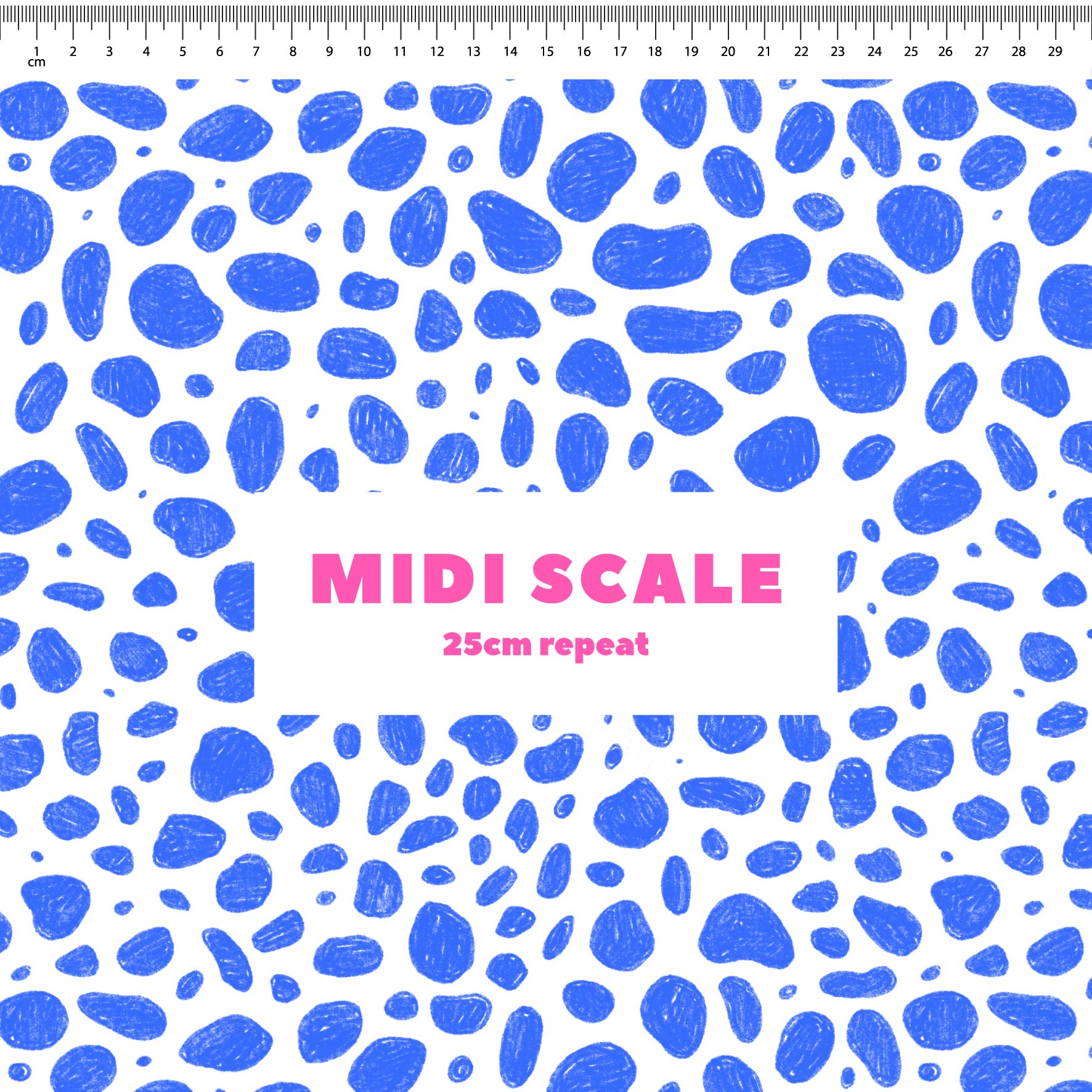 Preorder: Rock Pool (Blue on White)