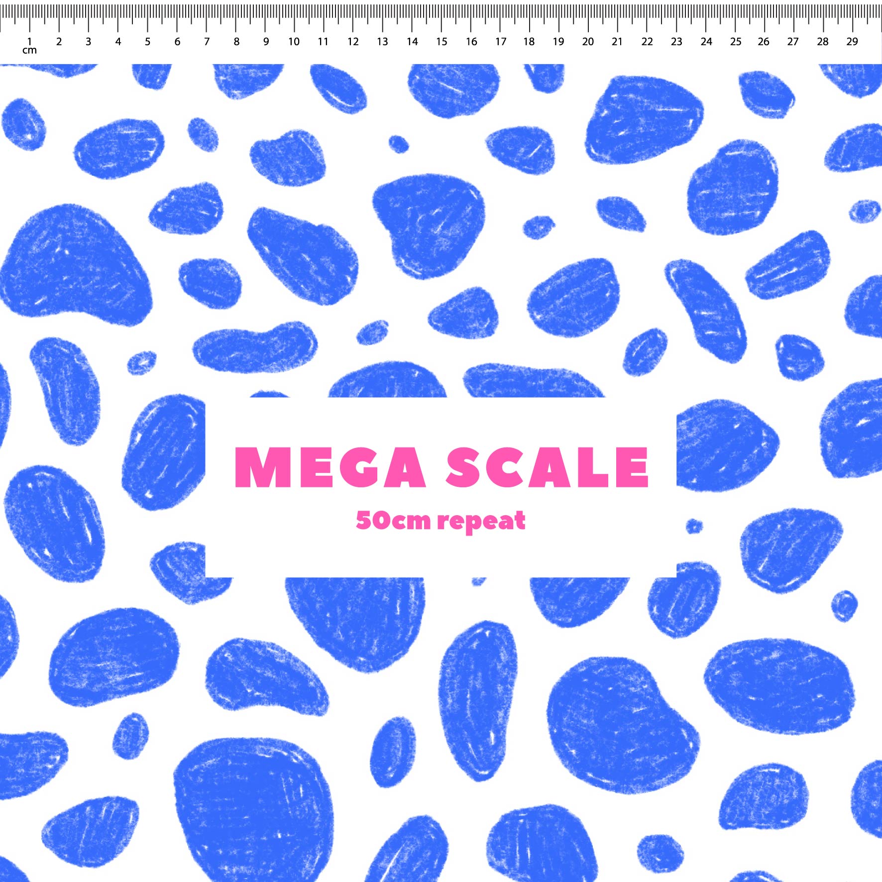 Preorder: Rock Pool (Blue on White)