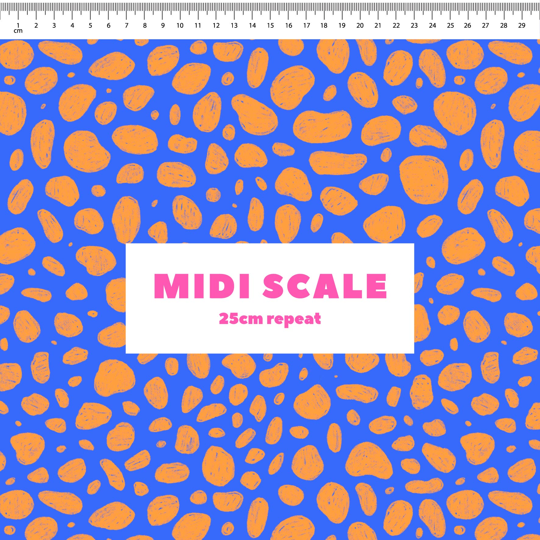 Preorder: Rock Pool (Orange on Blue)