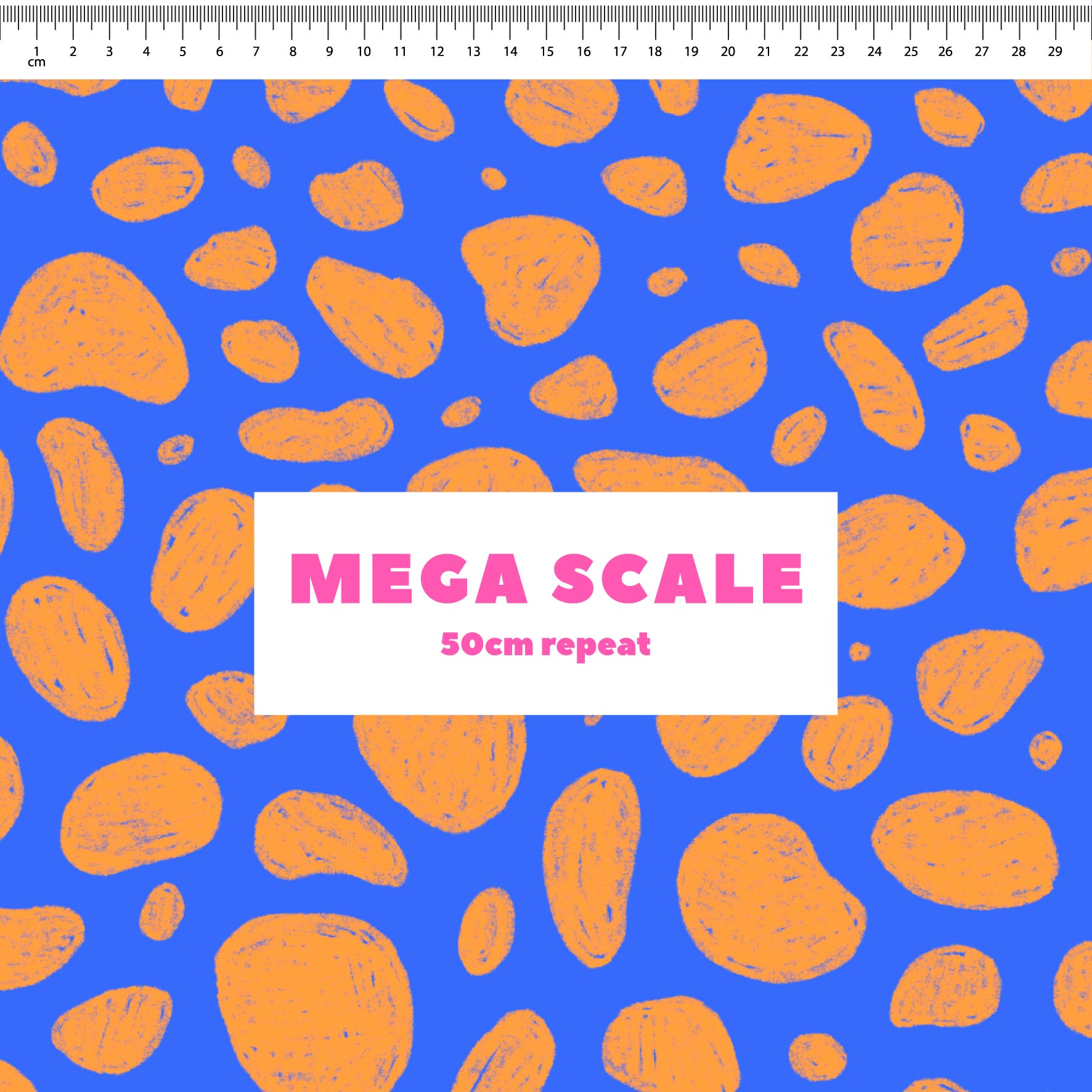 Preorder: Rock Pool (Orange on Blue)