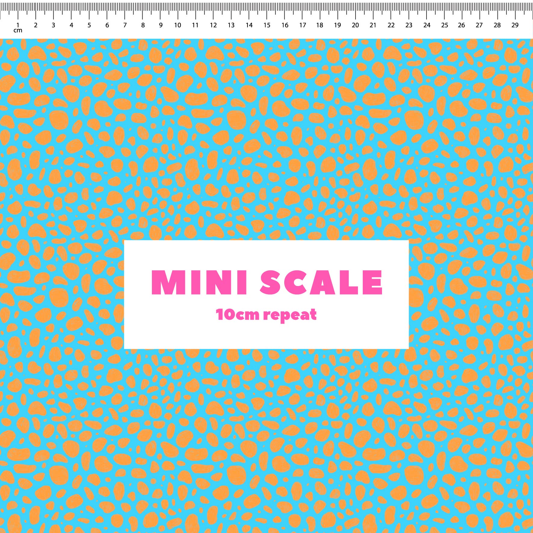 Preorder: Rock Pool (Orange on Light Blue)