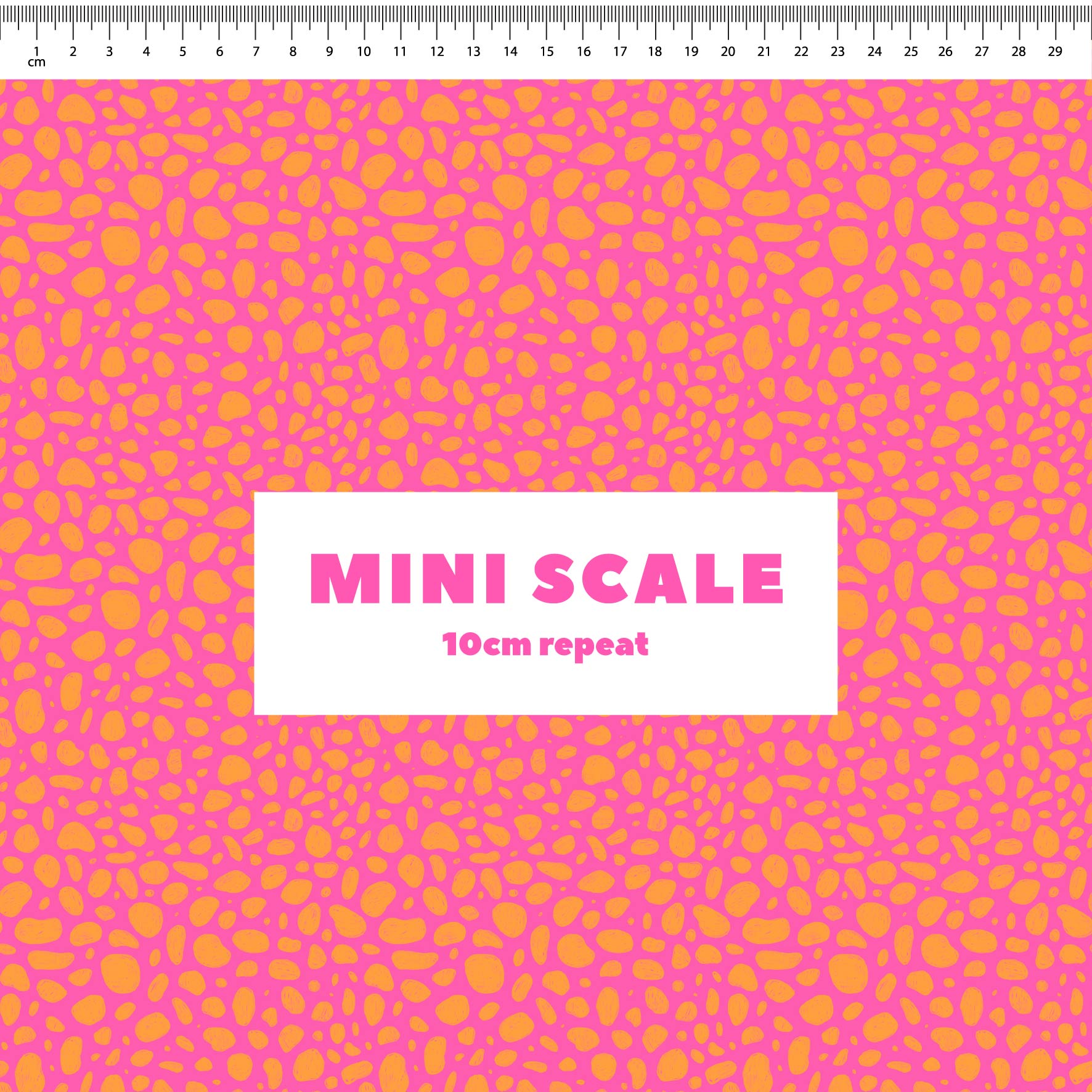 Preorder: Rock Pool (Orange on Pink)