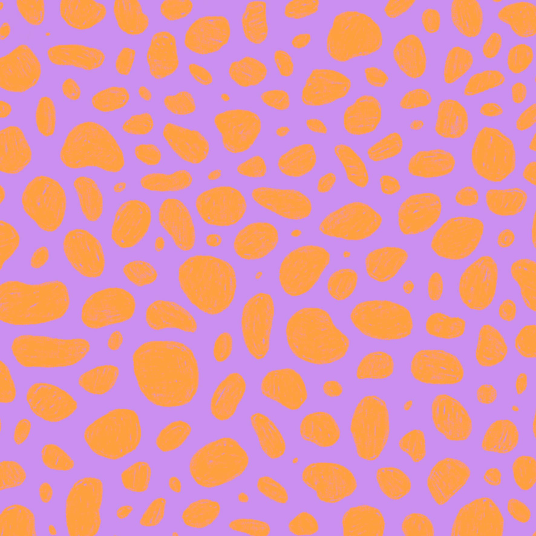 Preorder: Rock Pool (Orange on Purple)