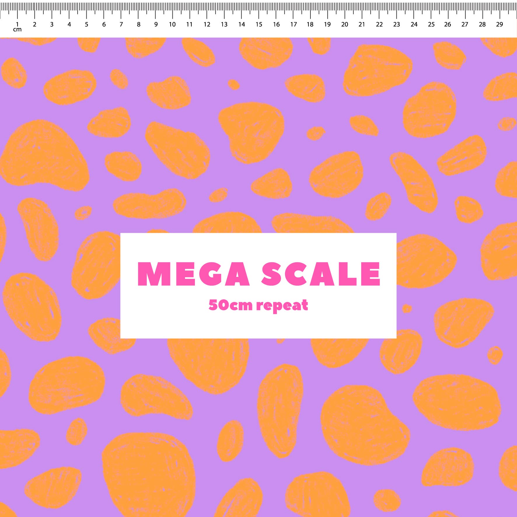 Preorder: Rock Pool (Orange on Purple)