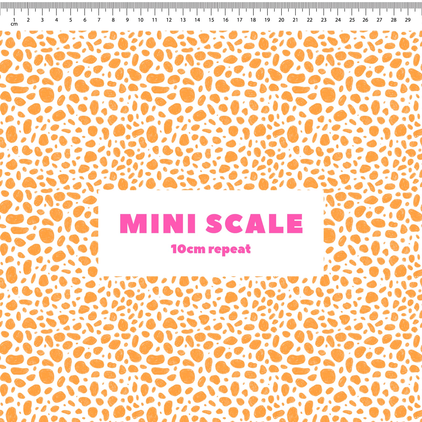 Preorder: Rock Pool (Orange on White)