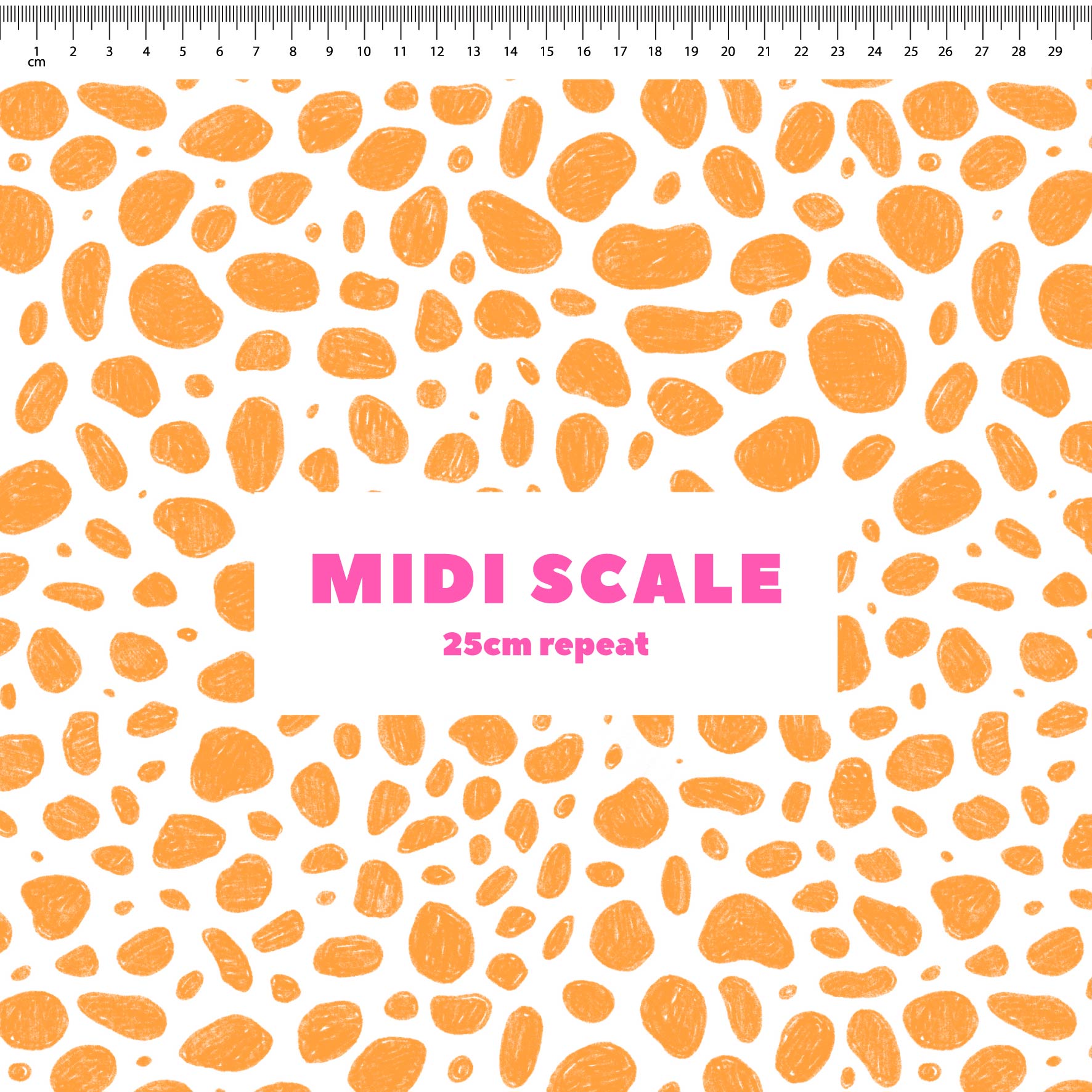 Preorder: Rock Pool (Orange on White)