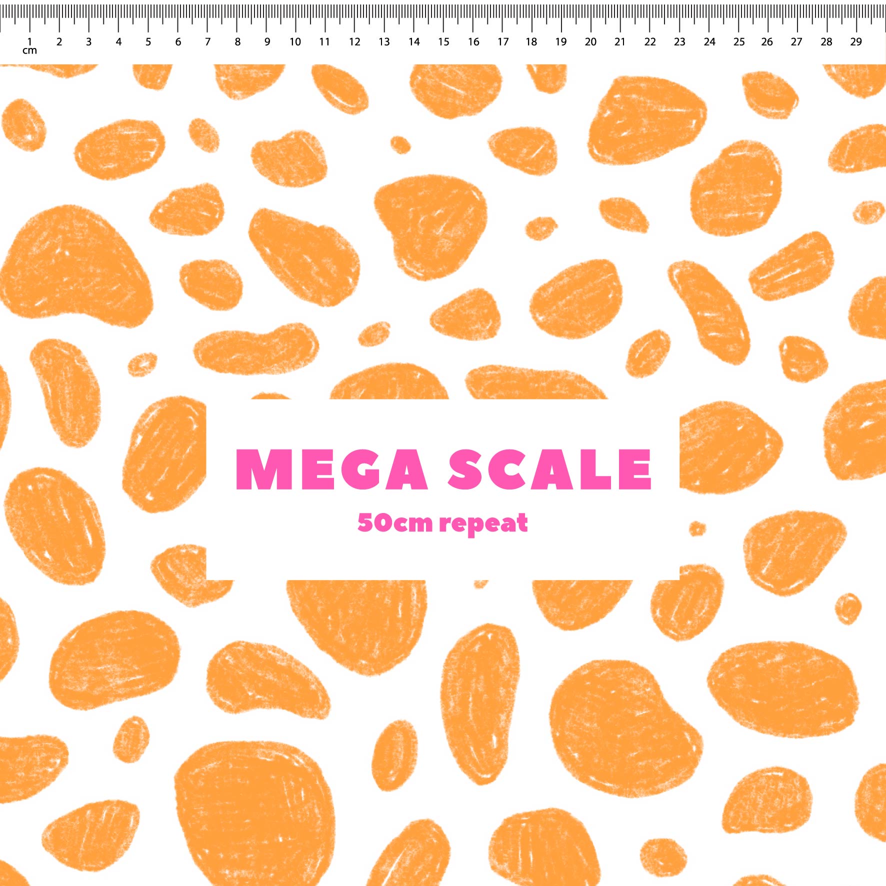 Preorder: Rock Pool (Orange on White)