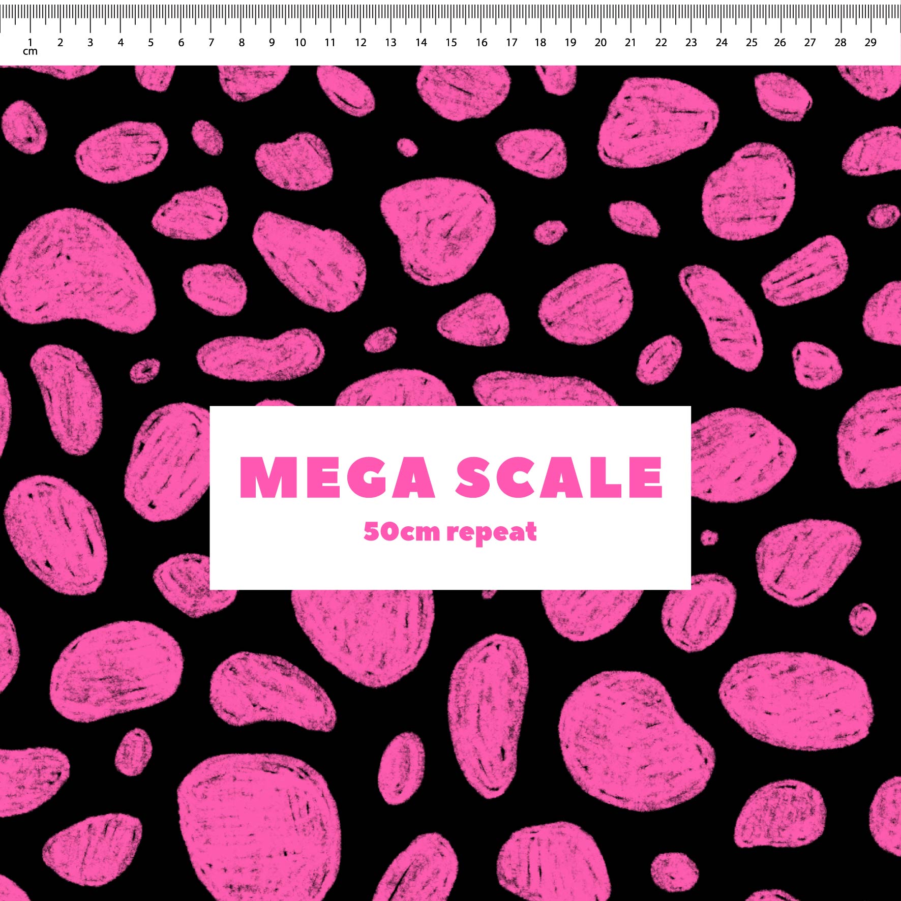 Preorder: Rock Pool (Pink on Black)