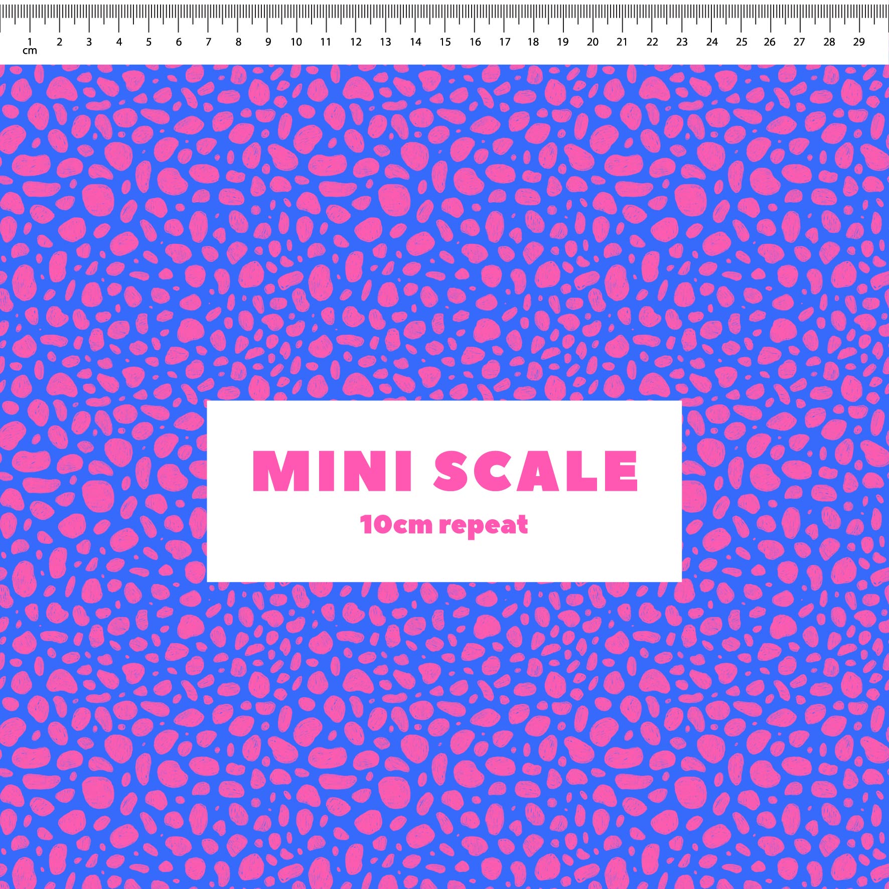 Preorder: Rock Pool (Pink on Blue)