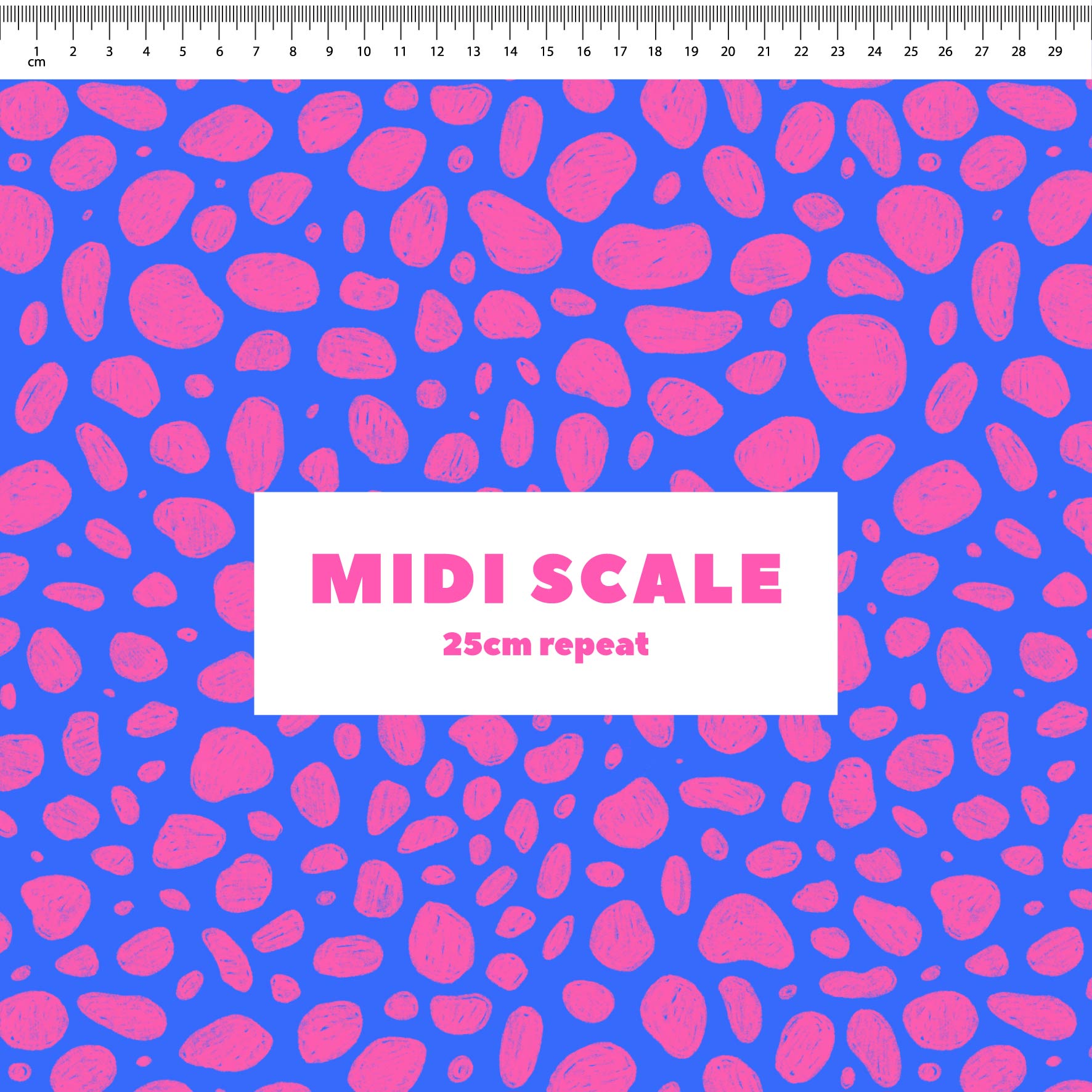 Preorder: Rock Pool (Pink on Blue)